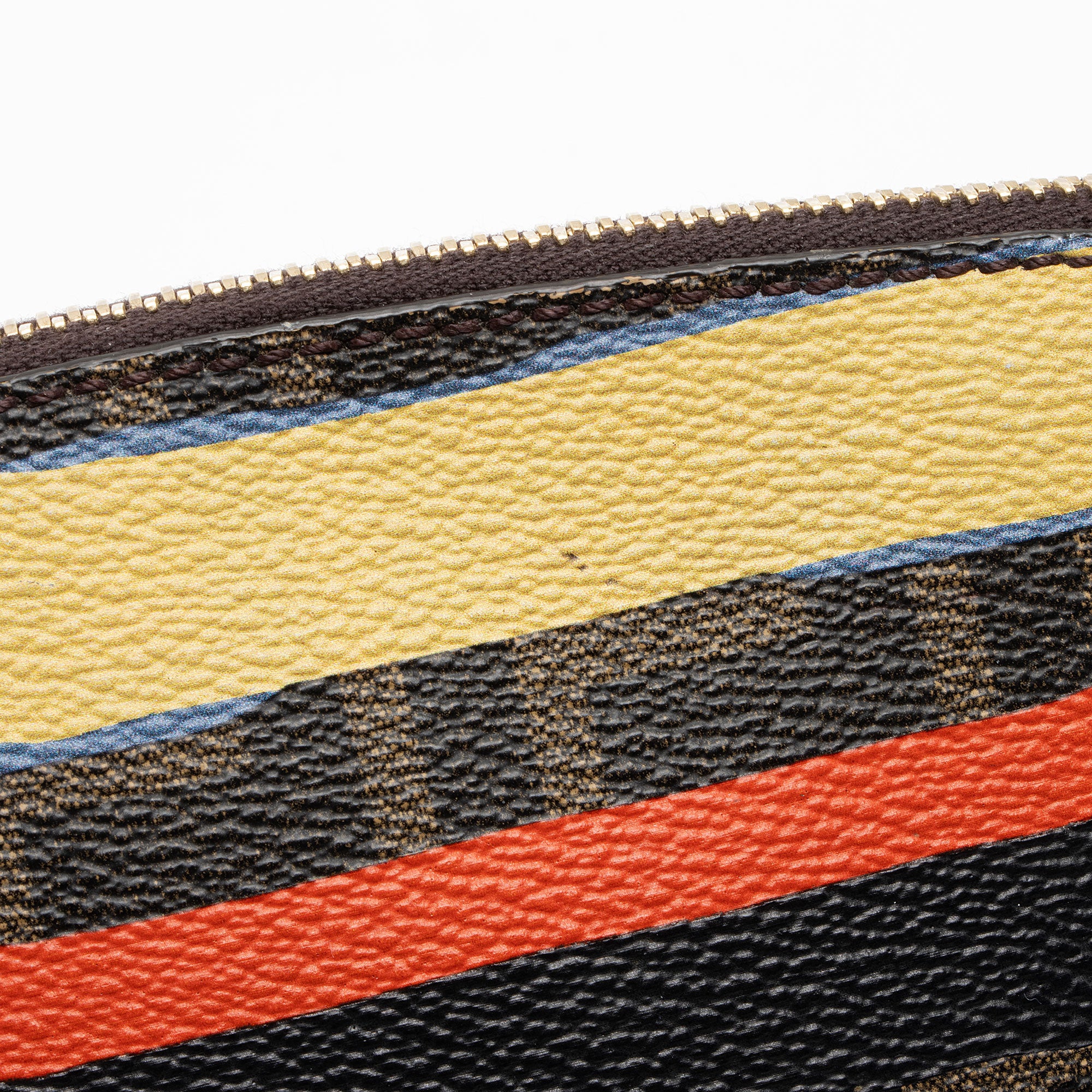 Fendi Zucca Canvas Chalks Print Pouch