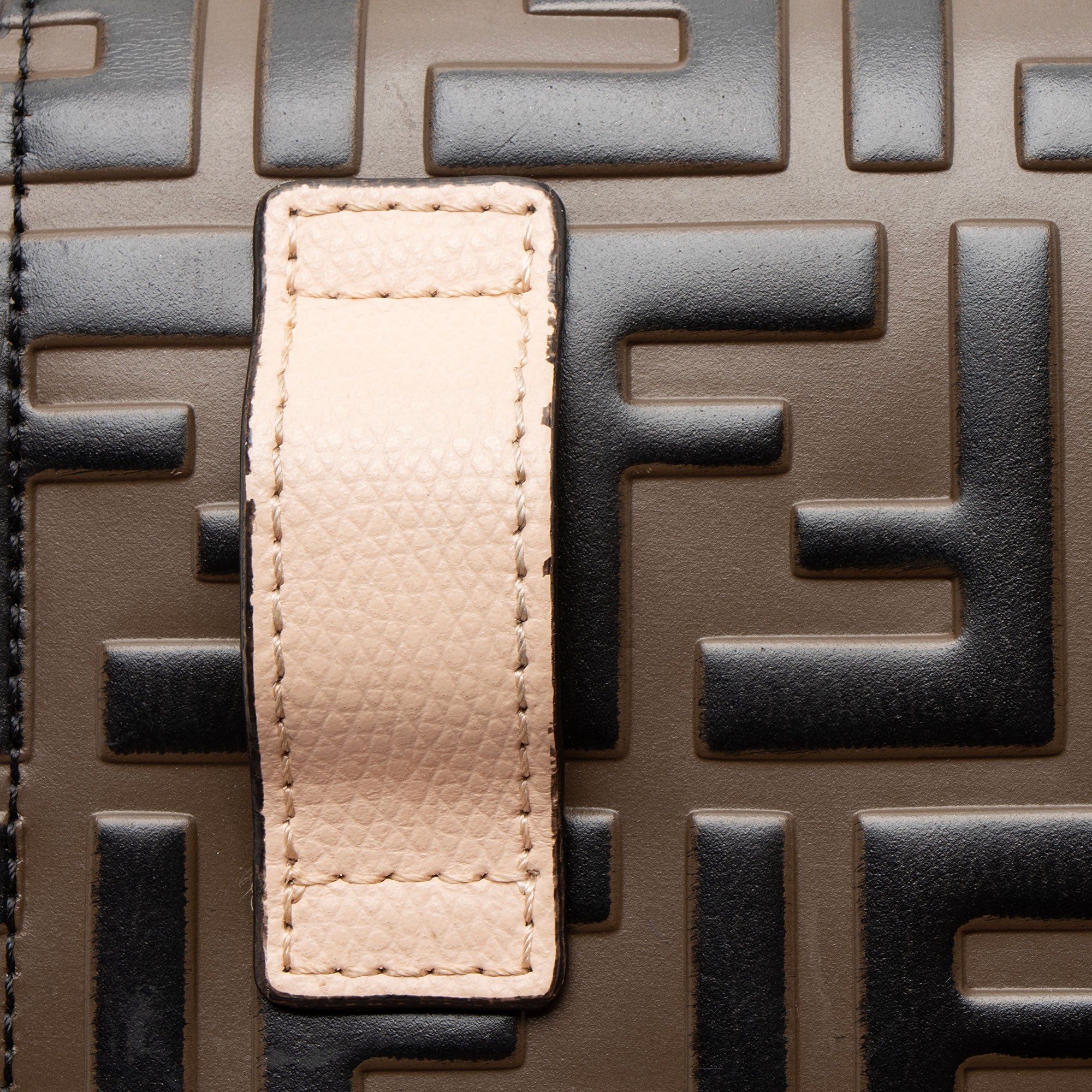 Fendi FF Embossed Calfskin FF Crossbody