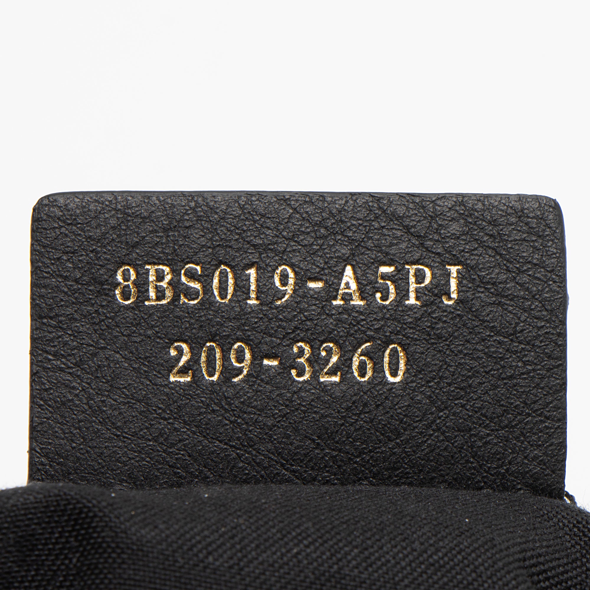Fendi FF Embossed Calfskin Mini Camera Bag