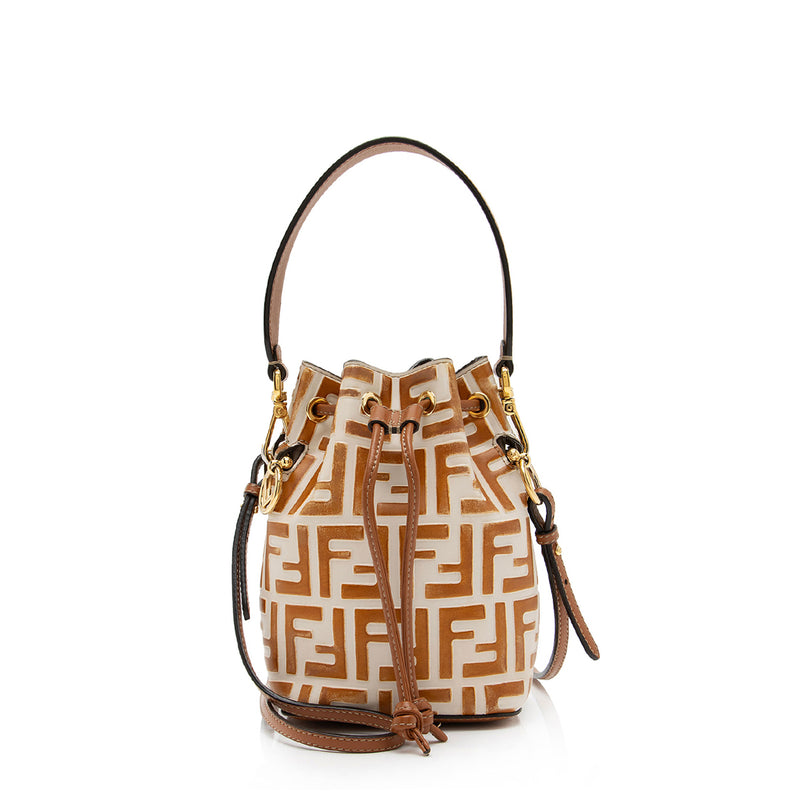 Fendi mon tresor 2025 mini bucket bag price