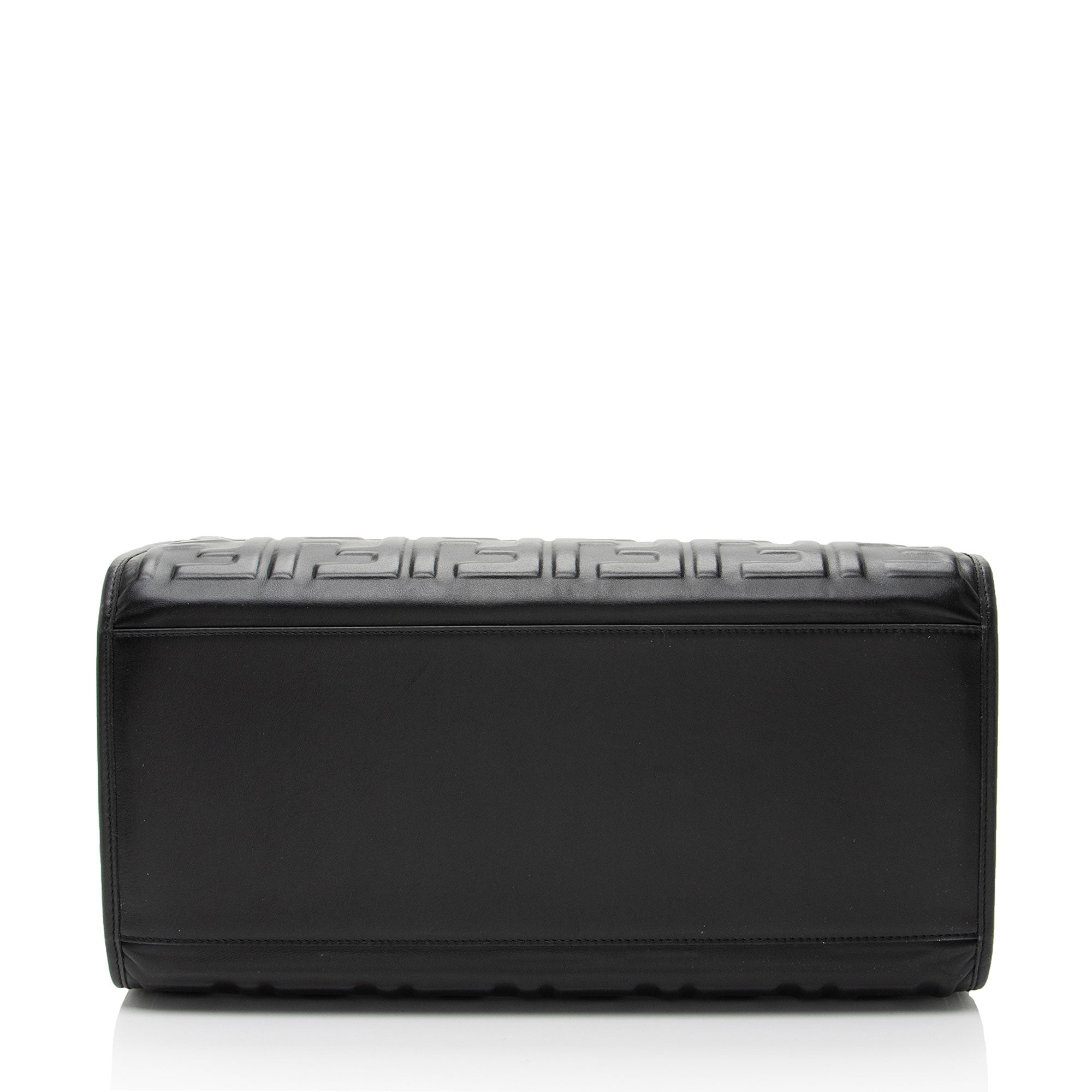 Fendi FF Embossed Calfskin Sunshine Medium Shopper Tote