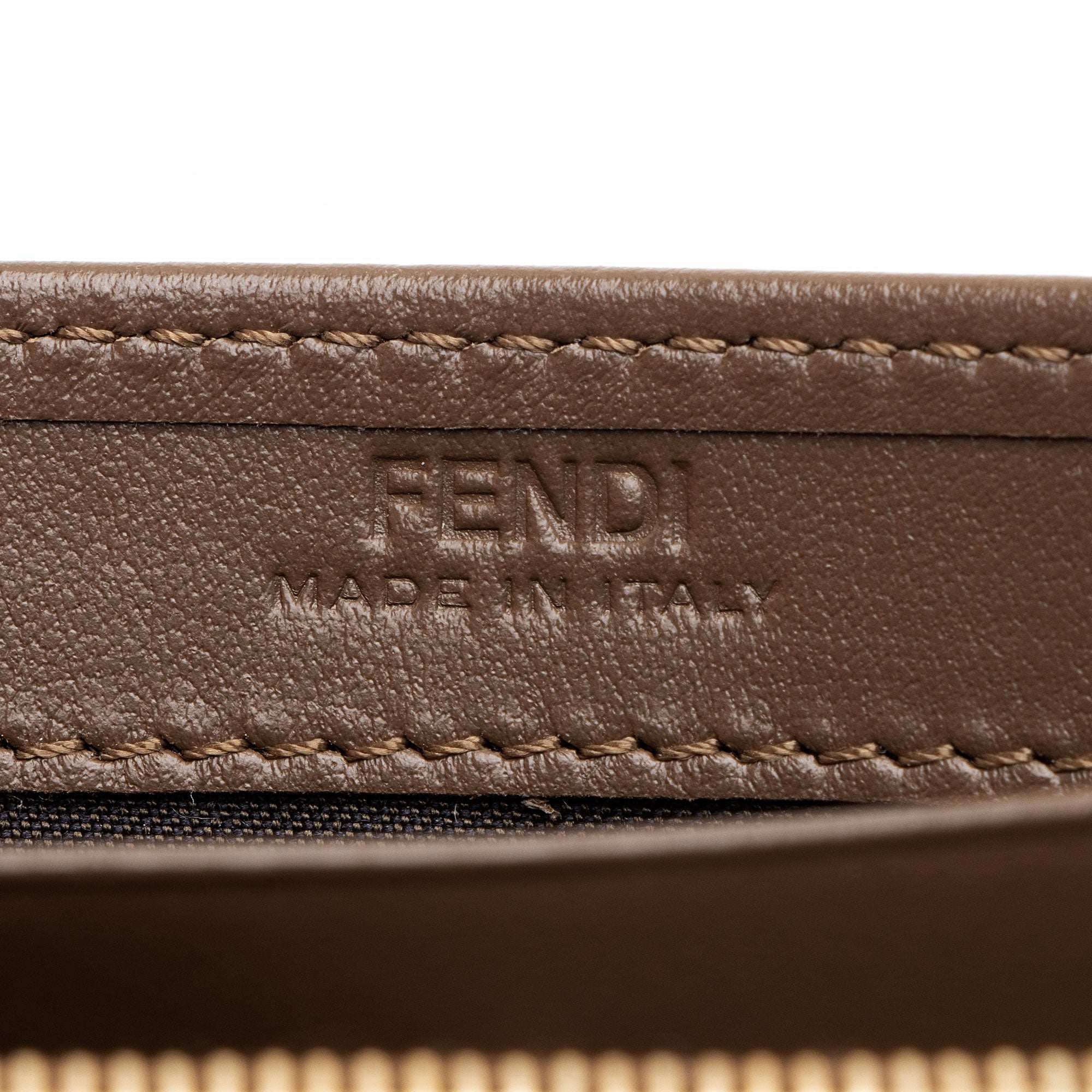 Fendi FF Embossed Leather F is Fendi Continental Wallet (SHF-WjgAL8)
