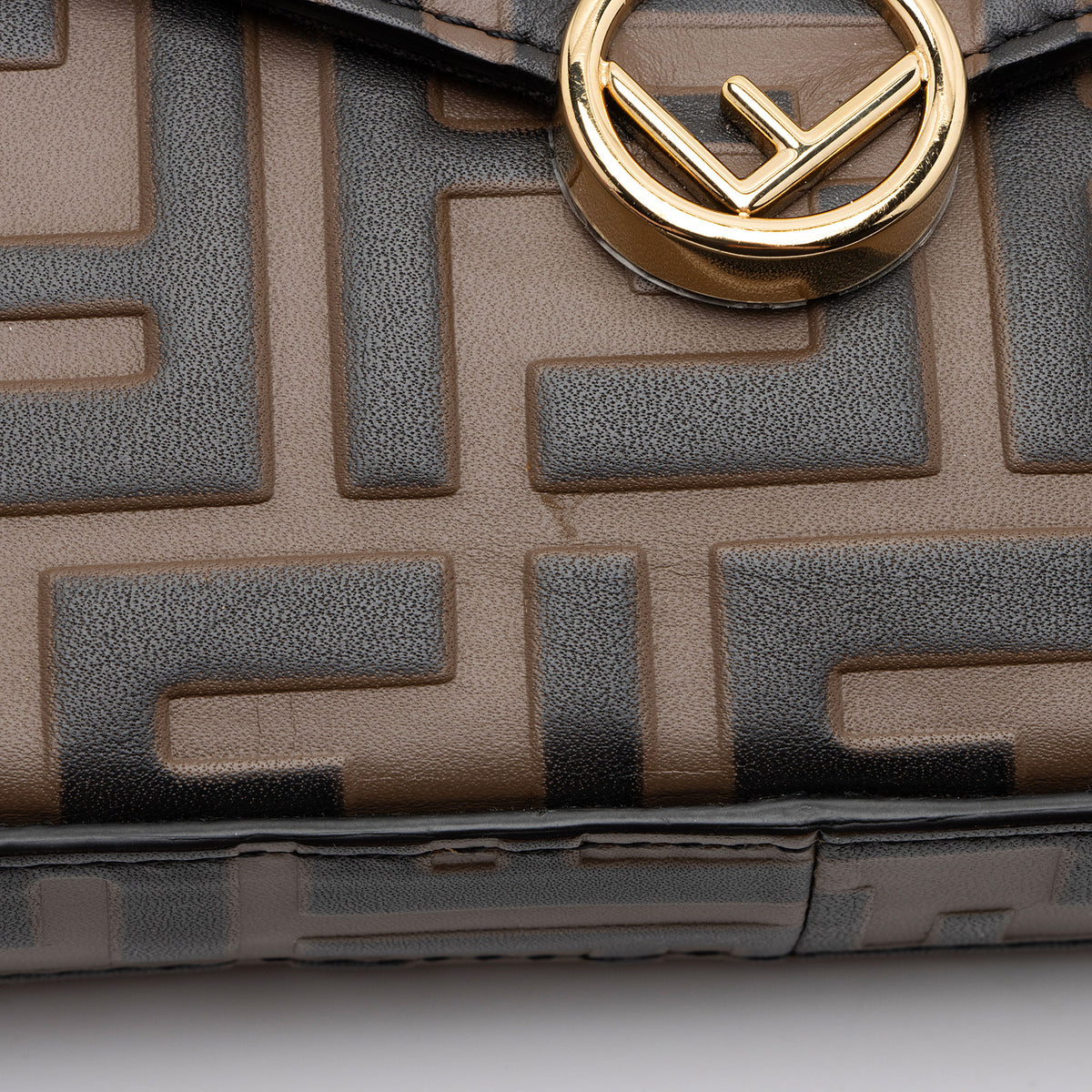 Fendi FF Embossed F is Fendi Wallet on Chain