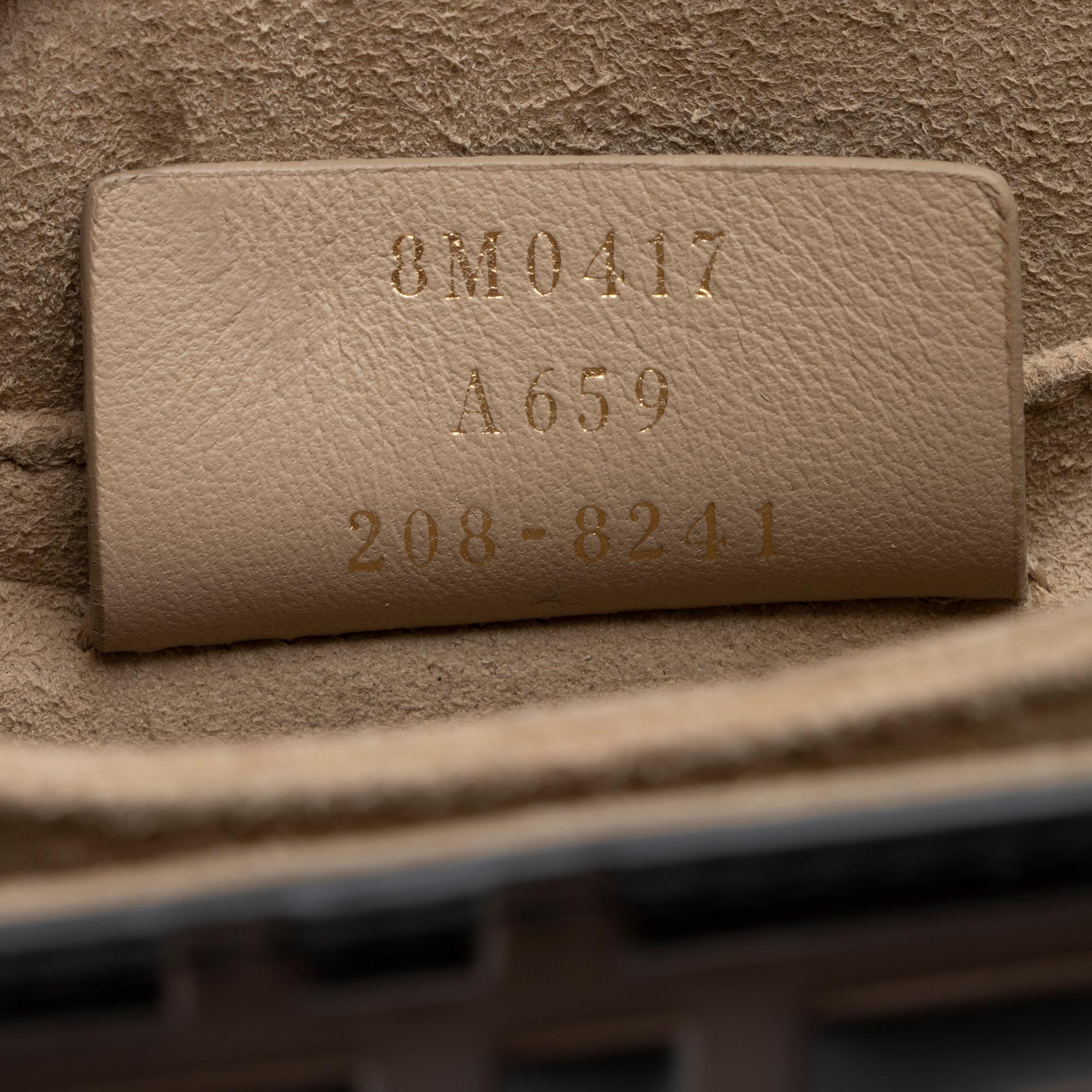 Fendi FF Embossed Kan U Small Shoulder Bag (SHF-FKDtX8)