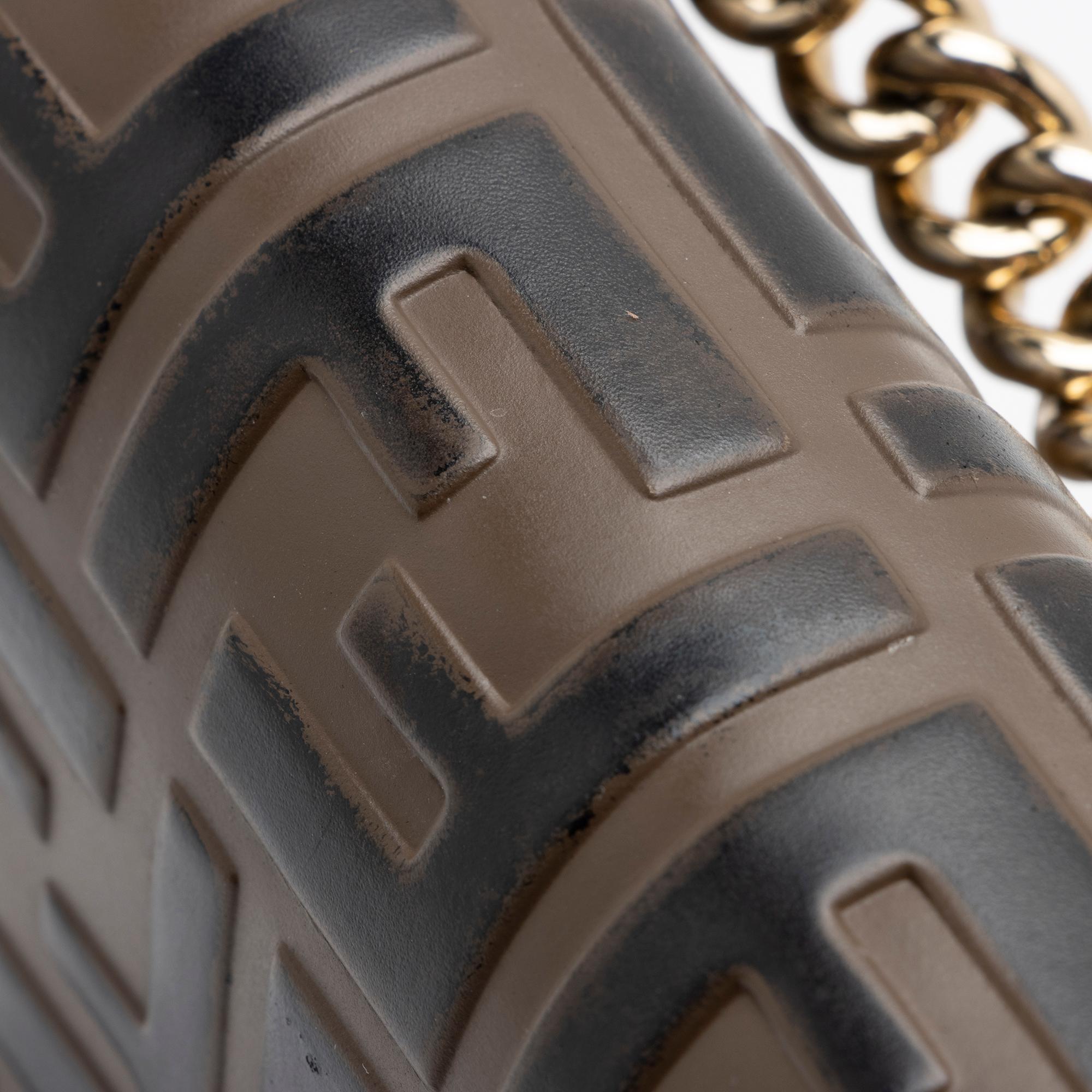 Fendi FF Embossed Kan U Small Shoulder Bag (SHF-FKDtX8)