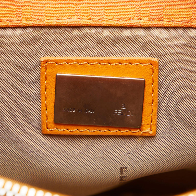 Fendi FF Lock Zucchino Shoulder Bag (SHG-3Xnkeo)