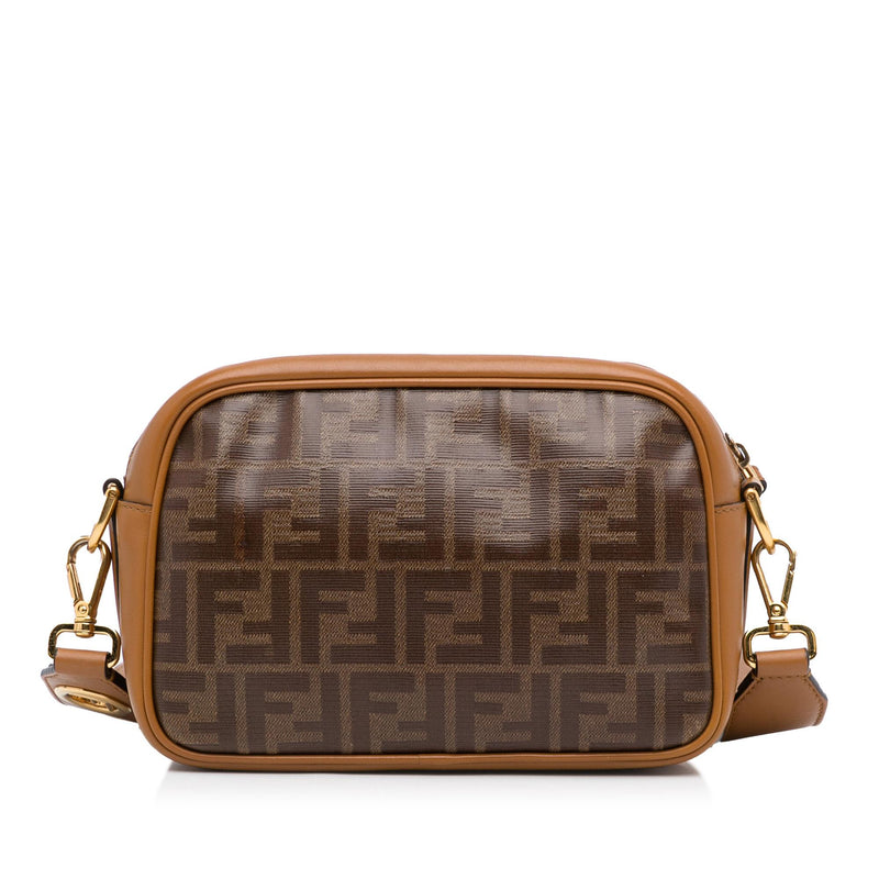 Fendi FF Logo Zucca Crossbody Bag SHG Ht5sKO LuxeDH