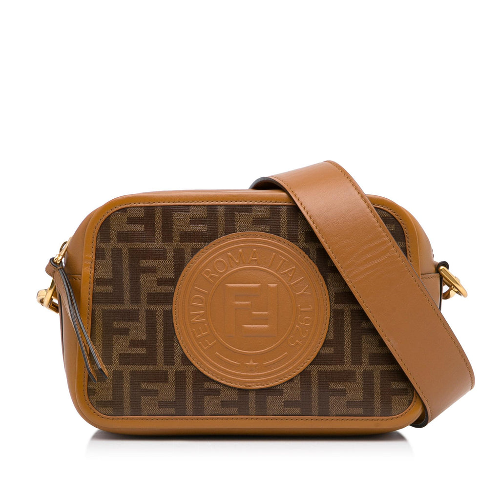 Fendi, Bags, Fendi Zucca Pochette Crossbody Handbag