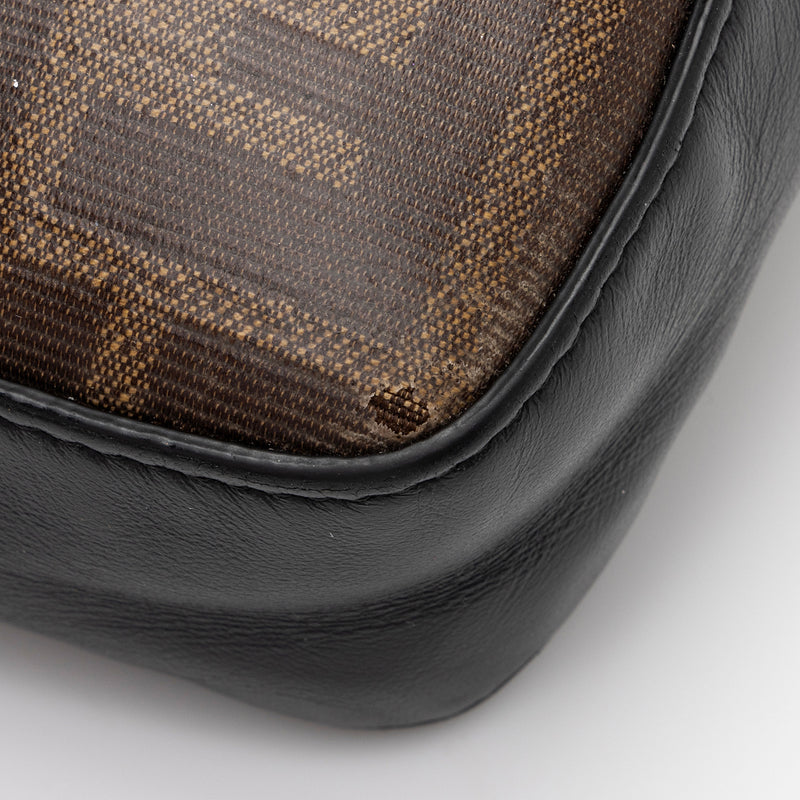 Fendi 1974 mini clearance canvas crossbody bag