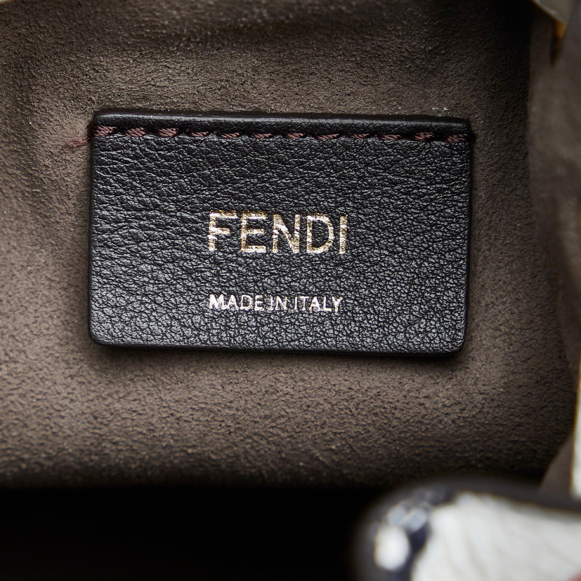 Fendi Fendi X Fila Mania Mini Mon Tresor Bucket Bag
