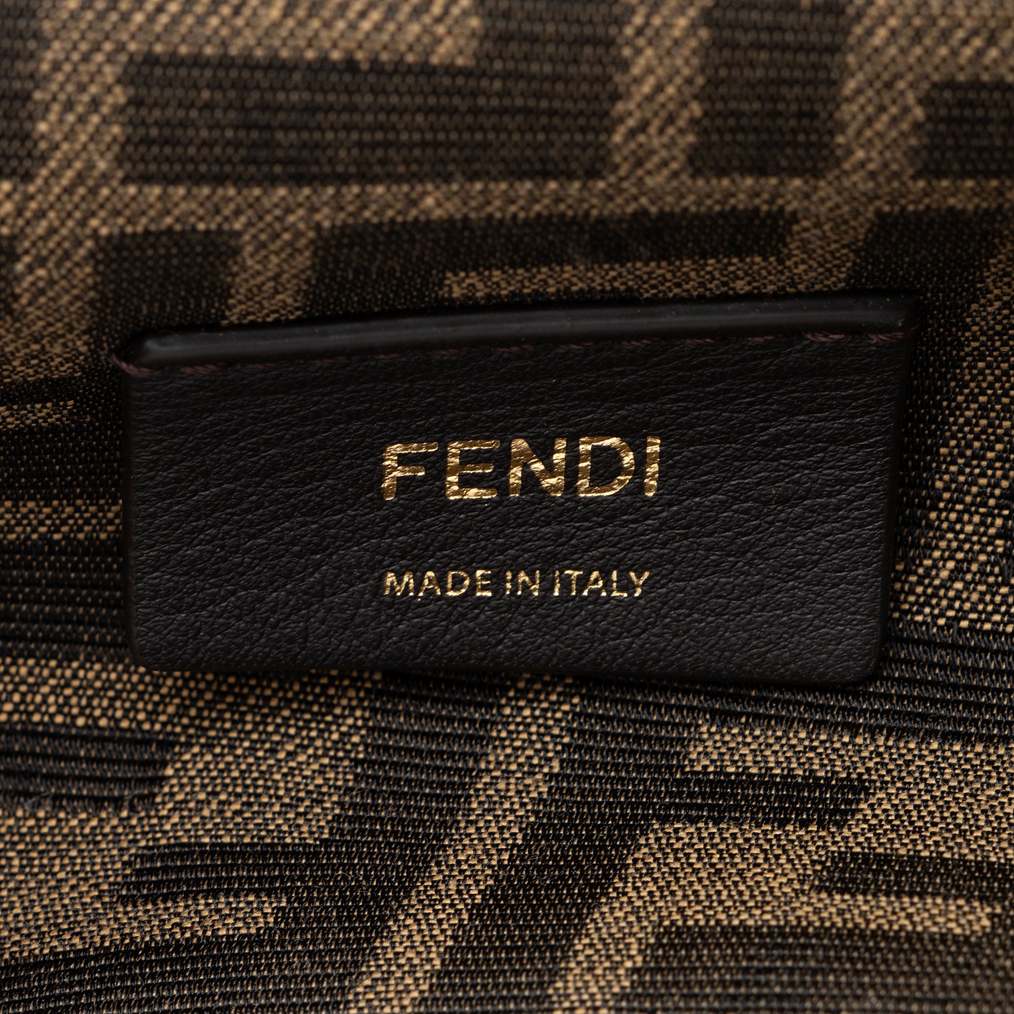 Fendi Lambskin Fendi First Medium Shoulder Bag