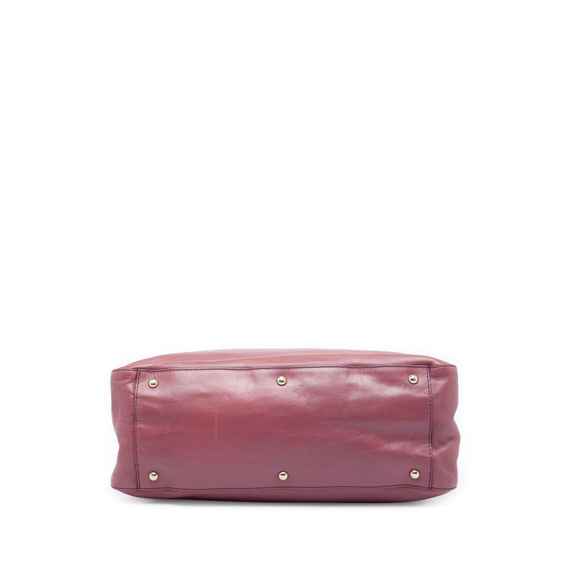 Fendi Large Leather Twins Tote