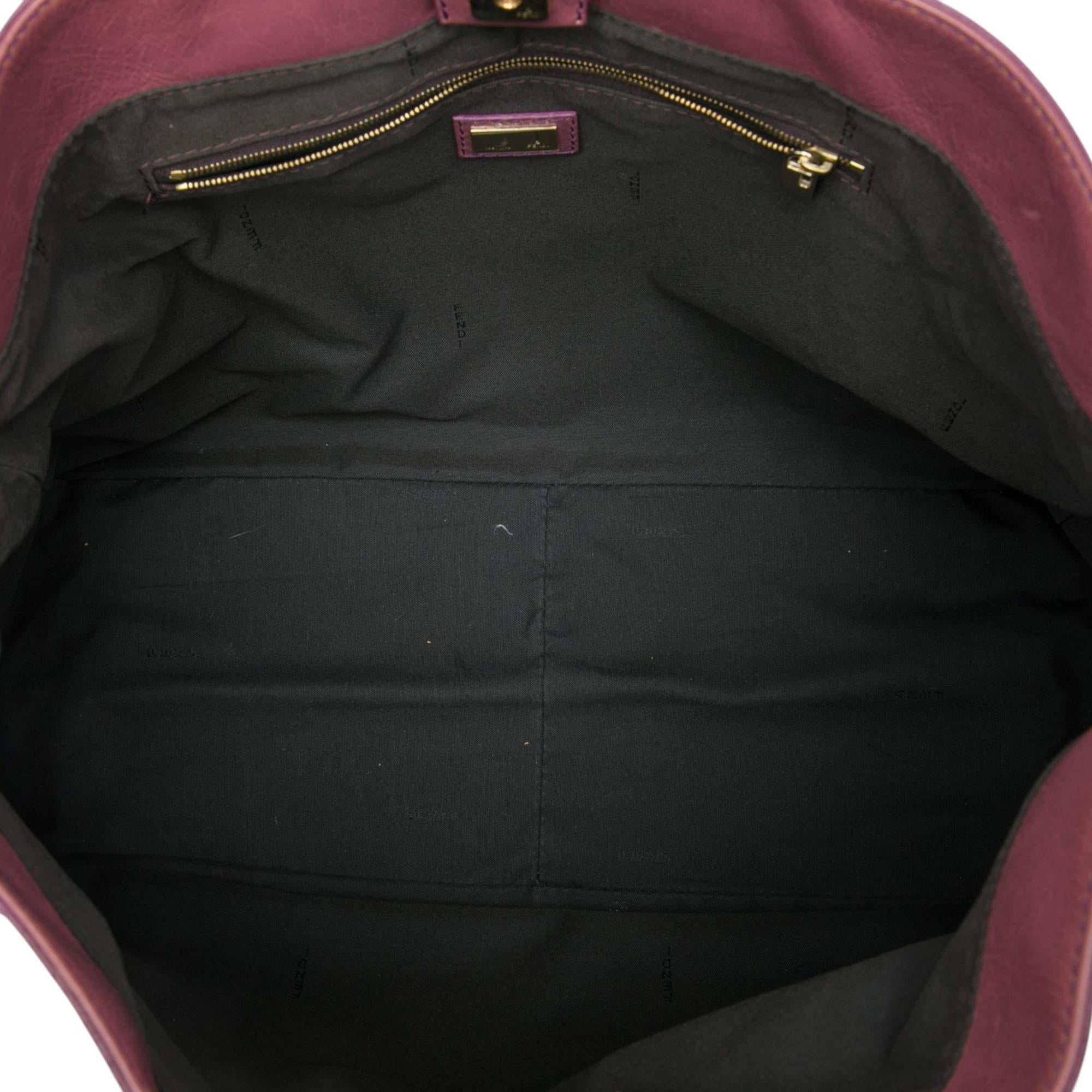 Fendi Large Leather Twins Tote