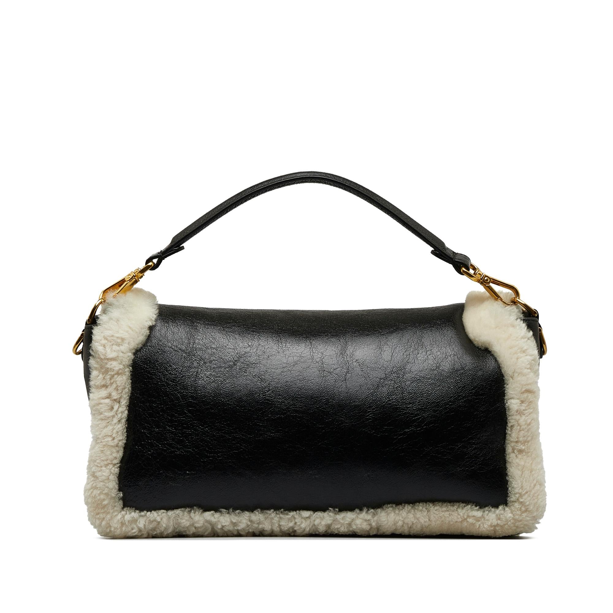 Fendi Large Shearling Baguette (SHG-Rdq63a)