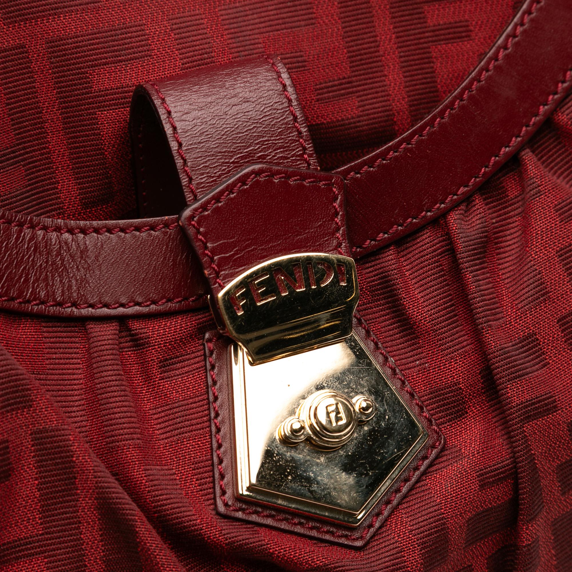 Fendi Large Zucca Canvas Chef Tote