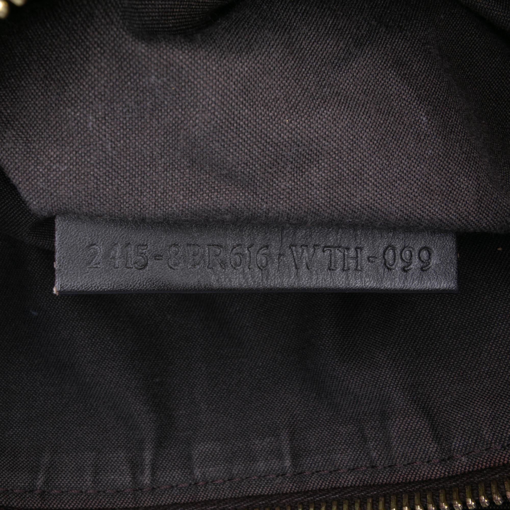 Fendi Large Zucca Canvas Mia Tote