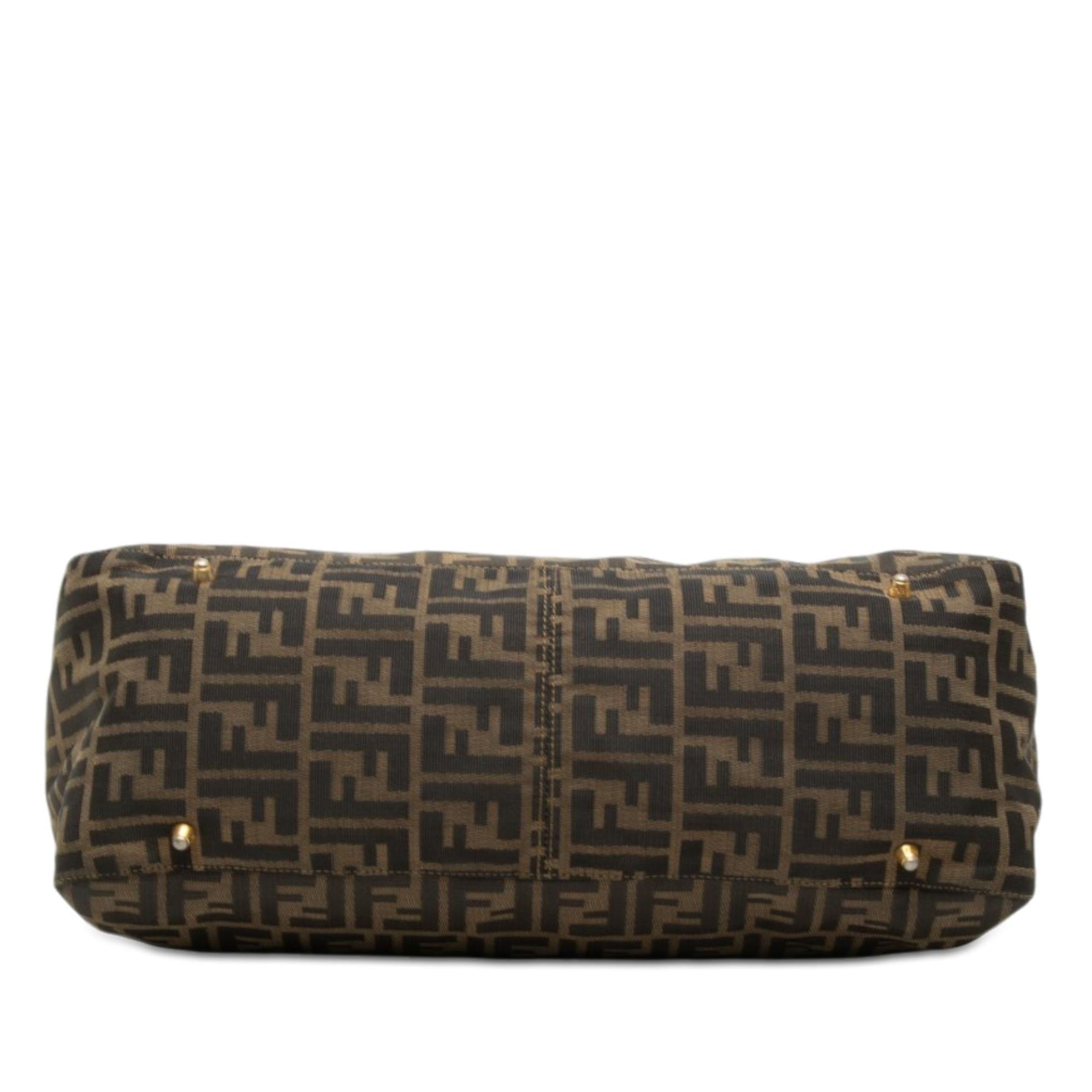 Fendi Large Zucca Canvas Twins Tote