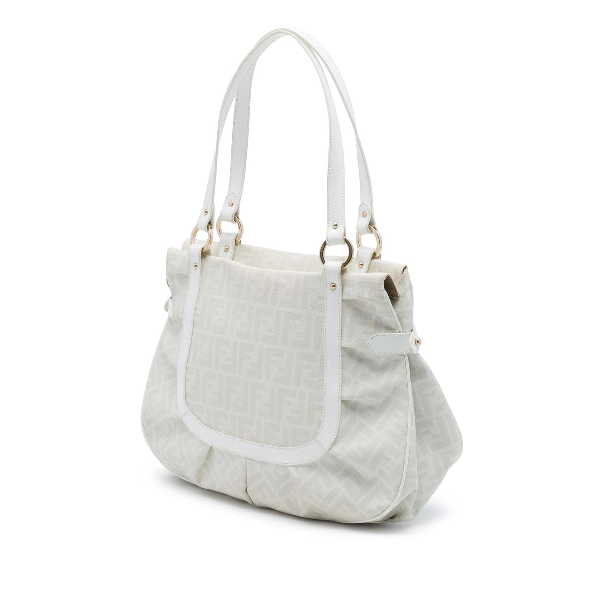 Fendi Large Zucca Spalmati Chef Shopper Tote