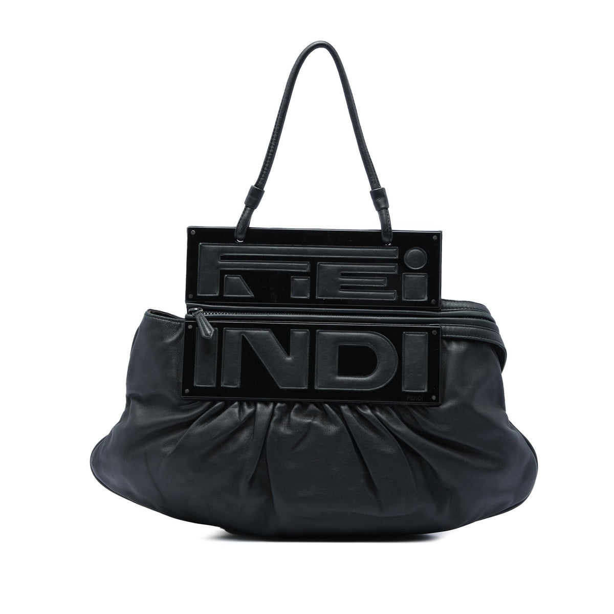 Fendi Leather Convertible To You Tote