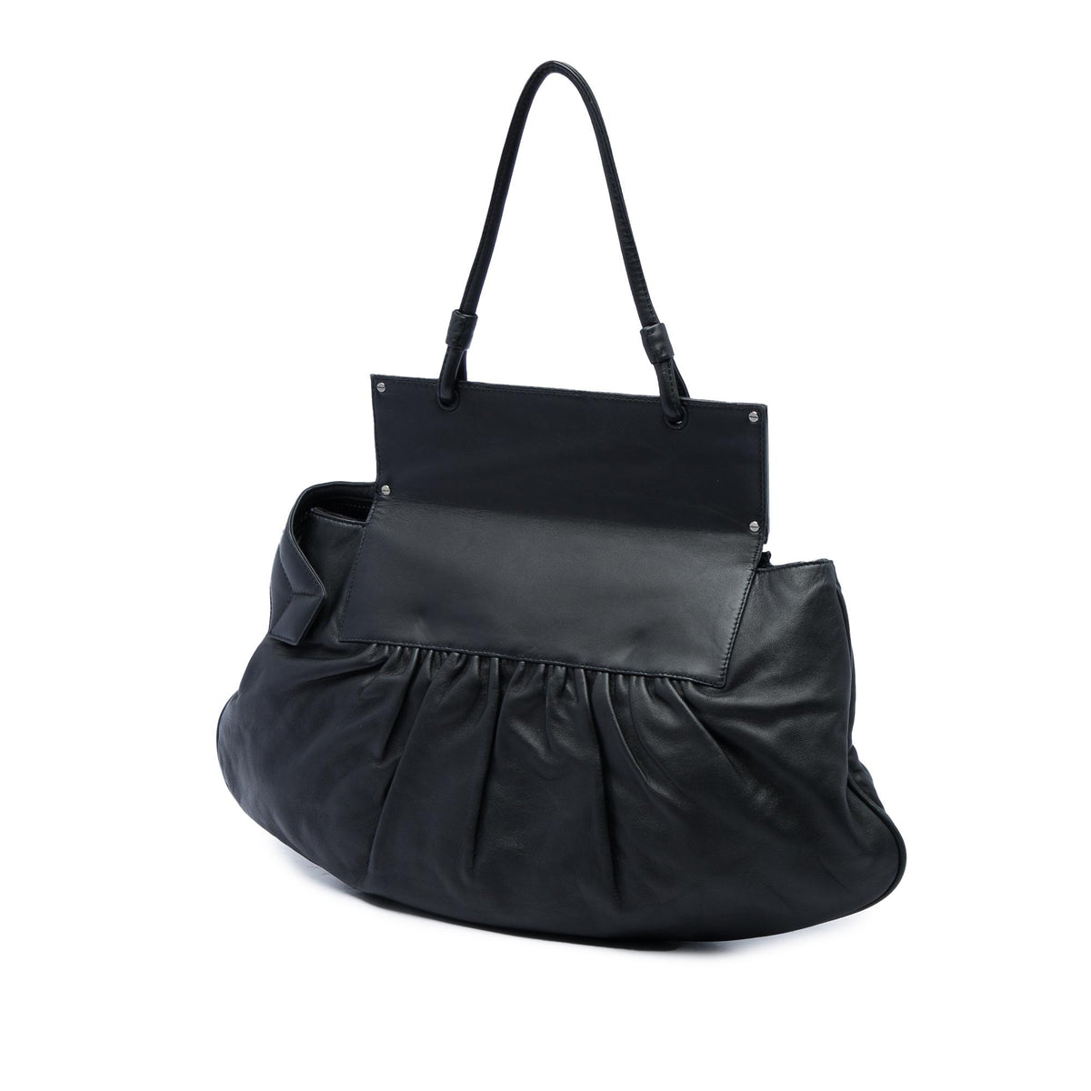 Fendi Leather Convertible To You Tote