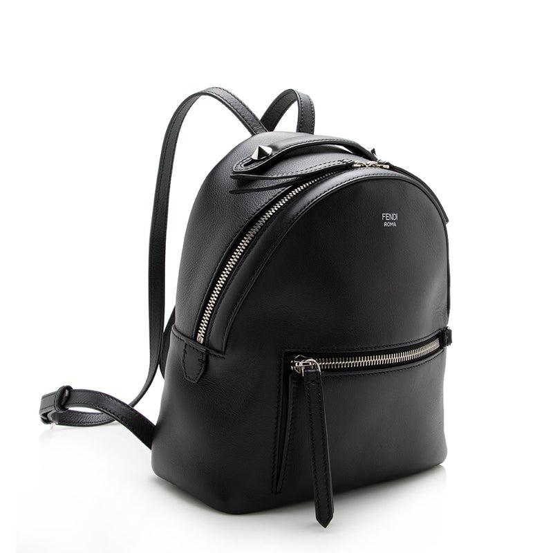 Fendi Leather Crystal By The Way Mini Backpack - FINAL SALE (SHF-14917)