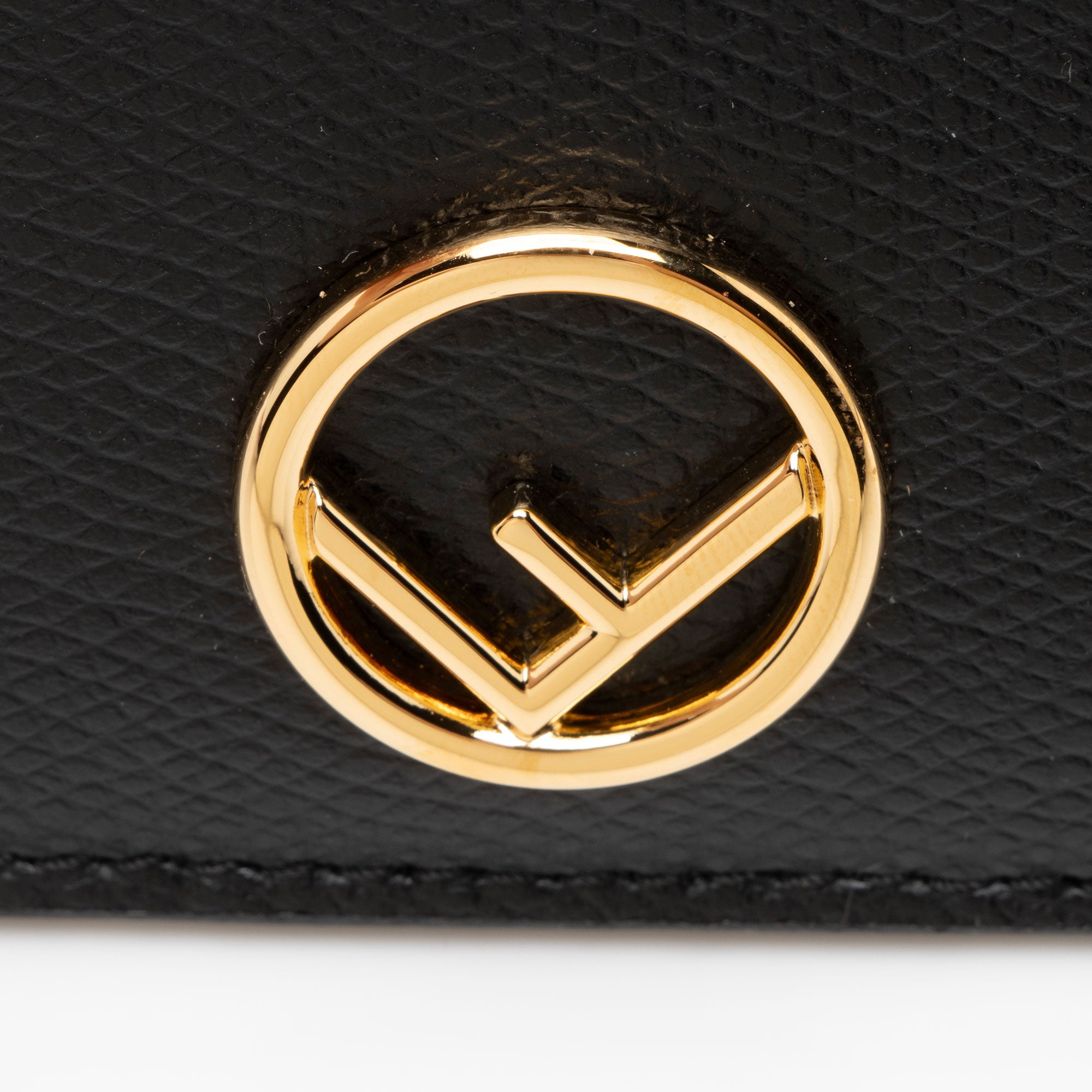 Fendi Leather F is Fendi Card Case