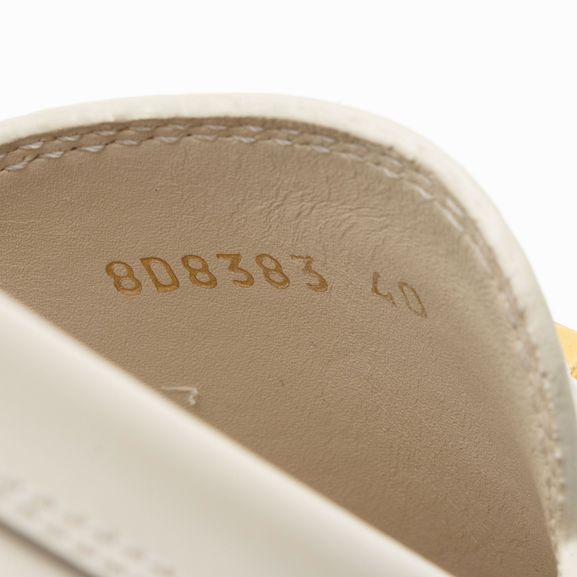 Fendi Leather Fendigraphy Platform Loafers - Size 10 / 40