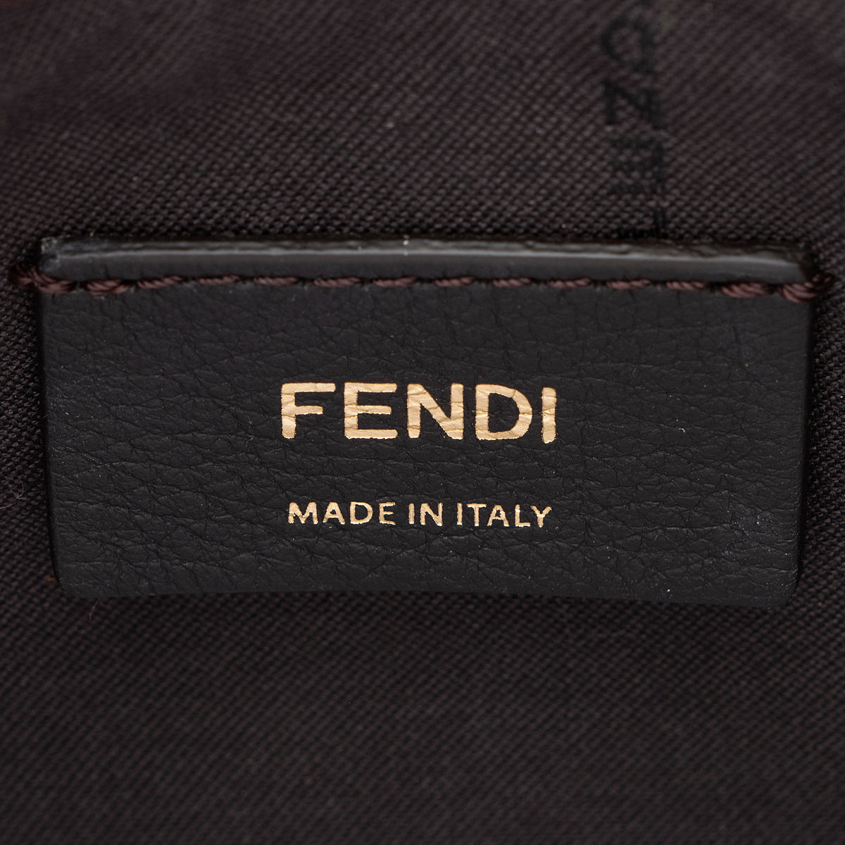 Fendi Leather Fendigraphy Small Hobo