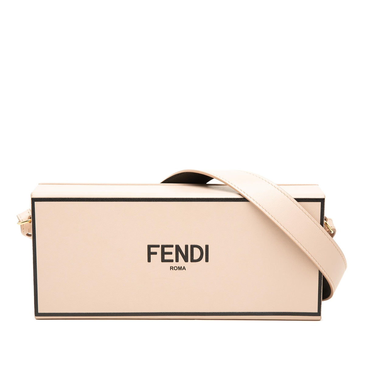 Fendi Leather Horizontal Box Crossbody