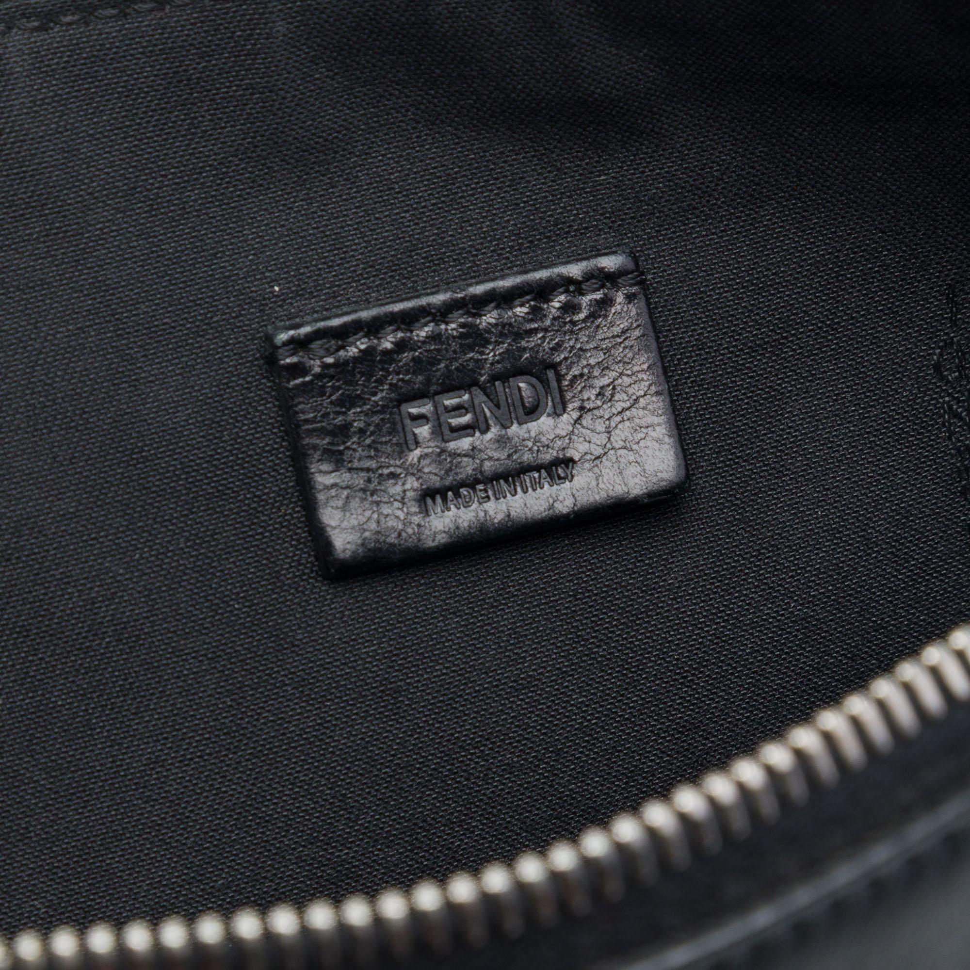 Fendi Leather Monster Clutch