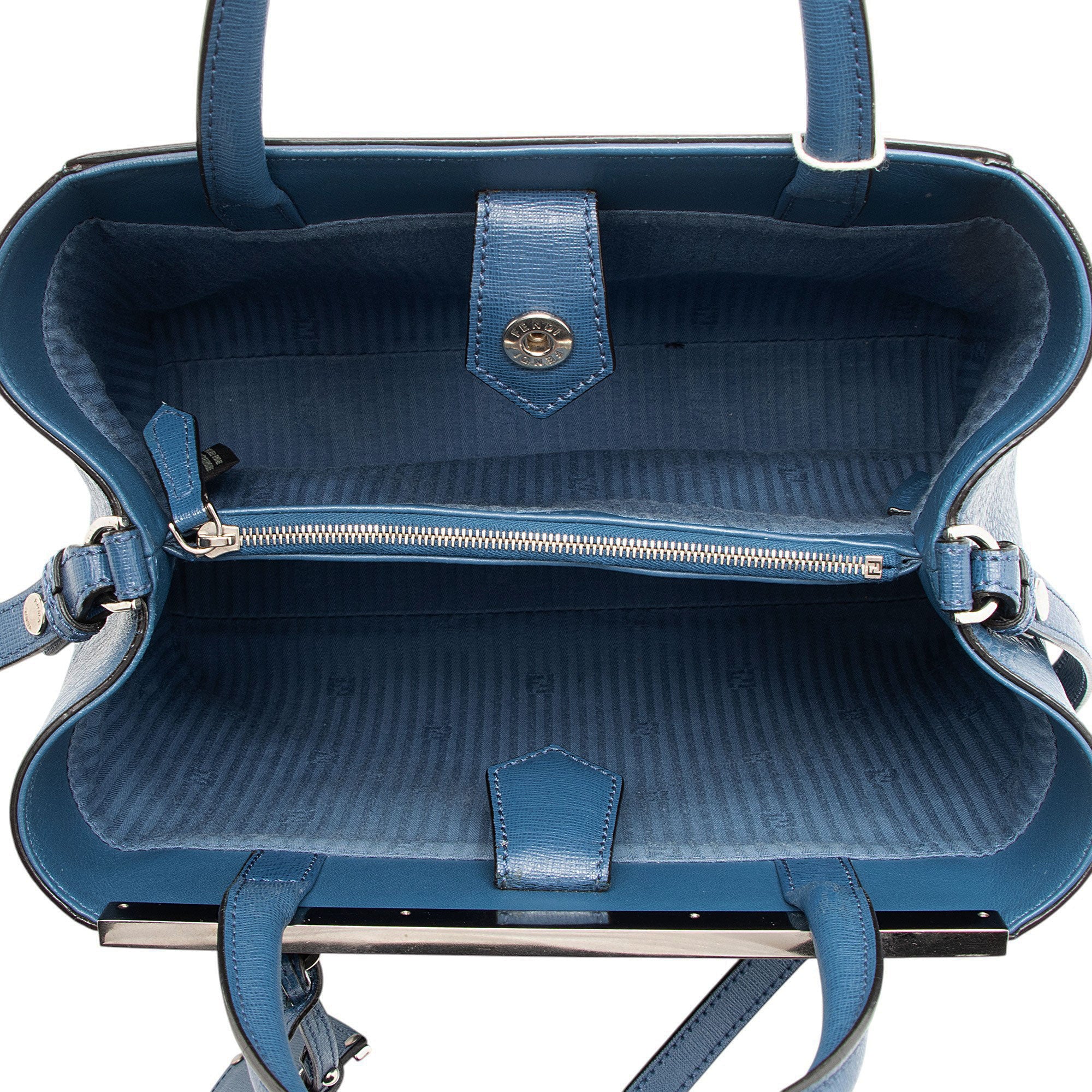 Fendi Leather Petite 2Jours Tote