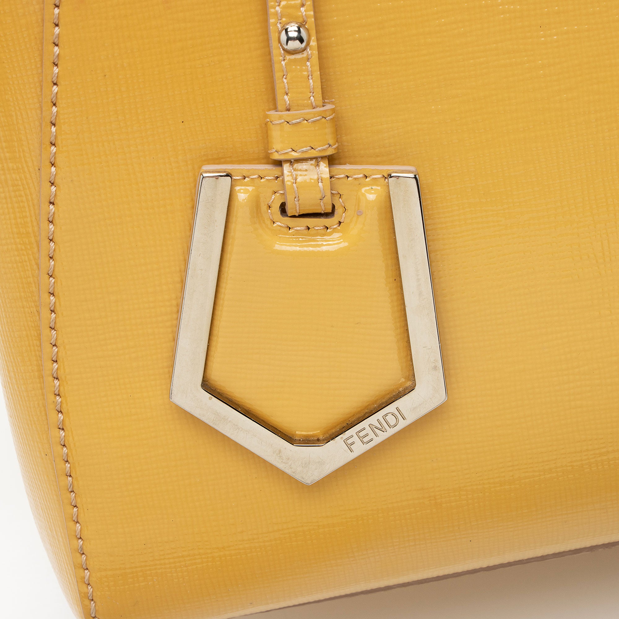 Fendi Leather Petite 2Jours Tote