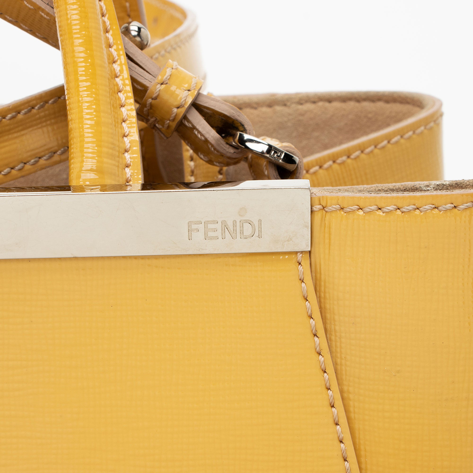 Fendi Leather Petite 2Jours Tote