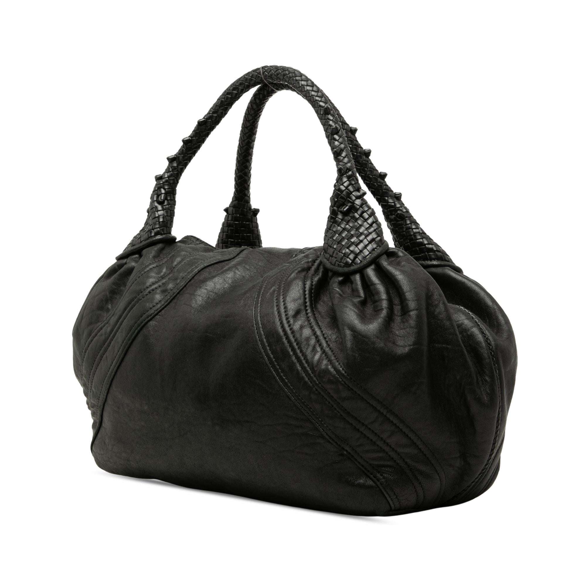 Fendi Leather Spy Handbag