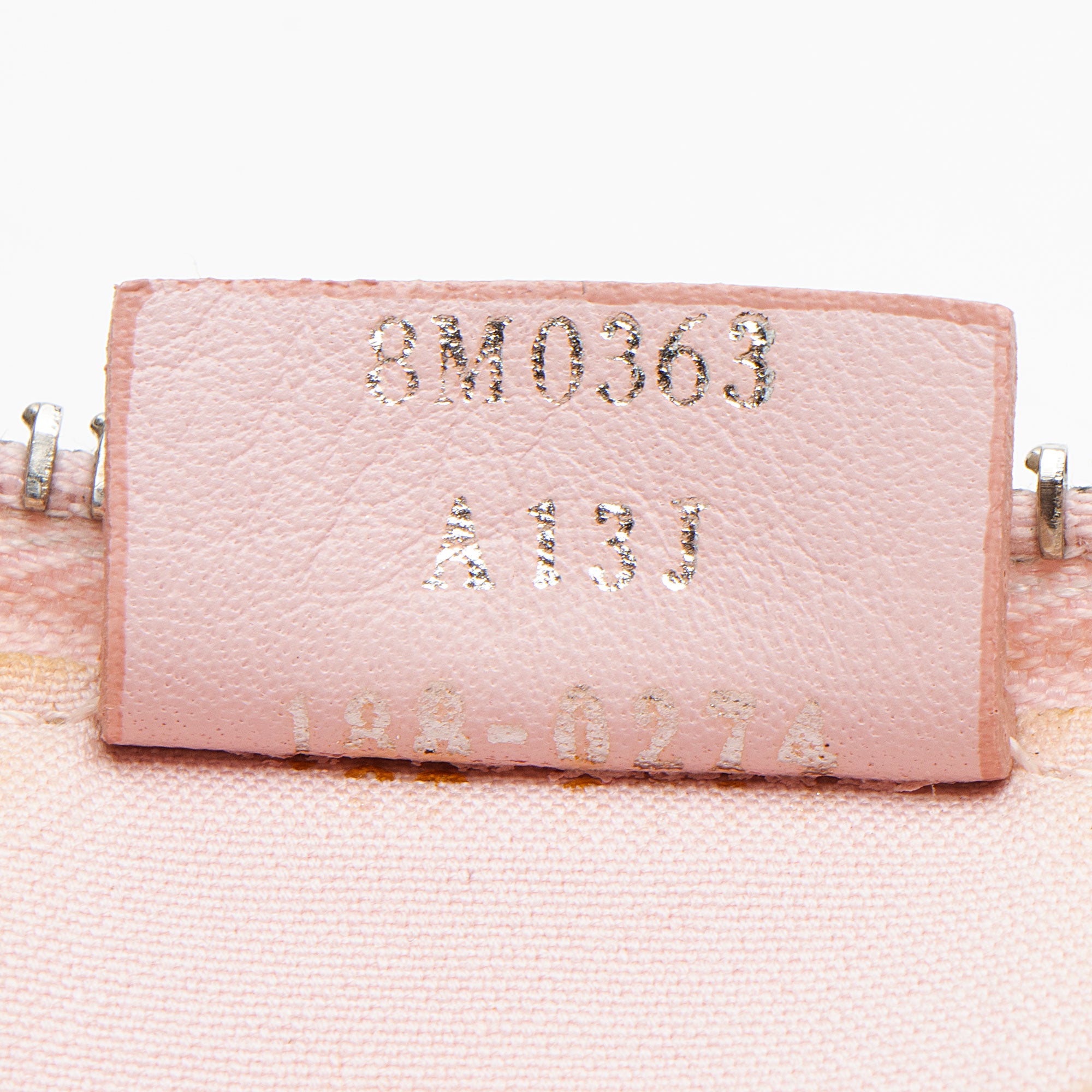 Fendi Leather Studded Fun Fair Clutch