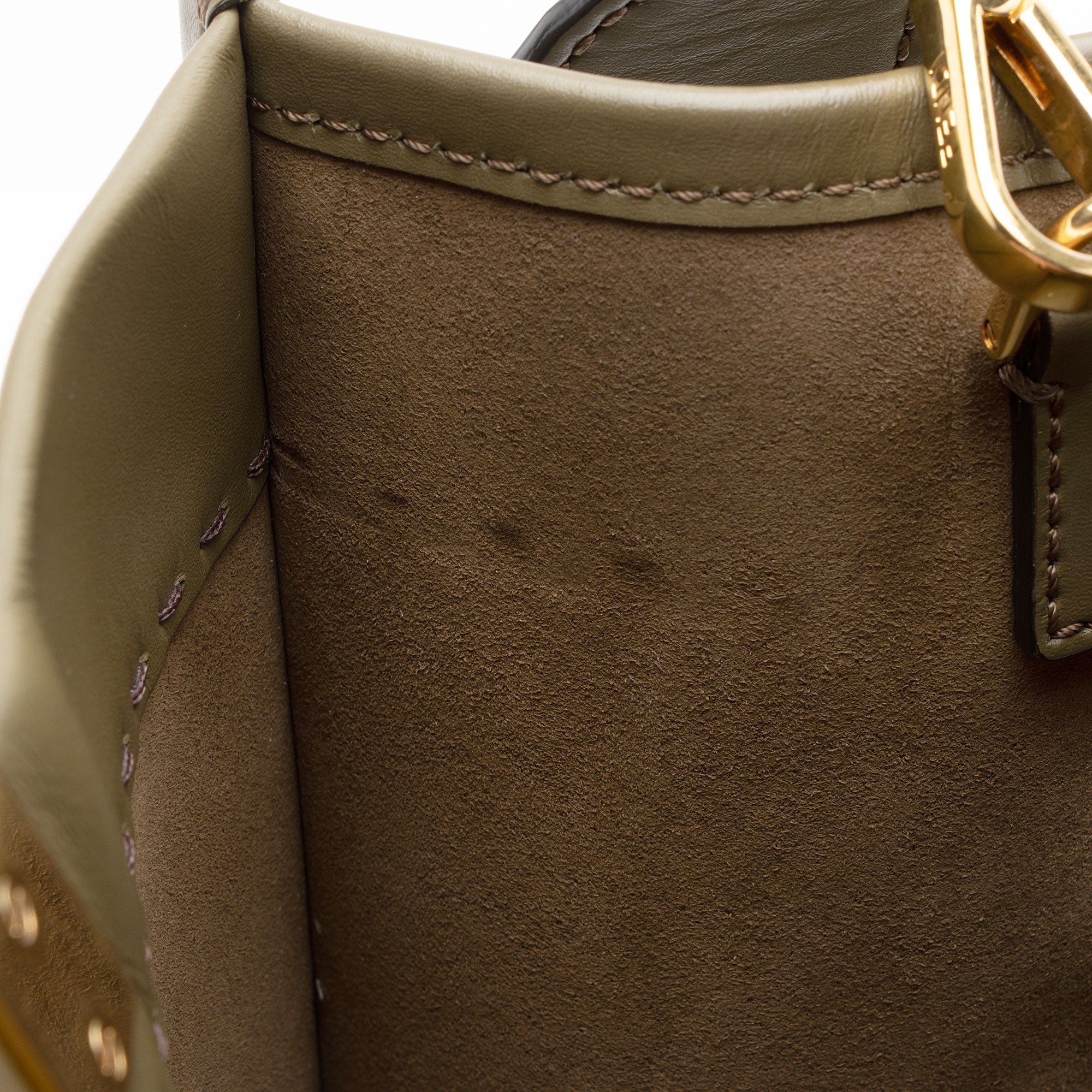 Fendi Leather Sunshine Medium Shopper Tote