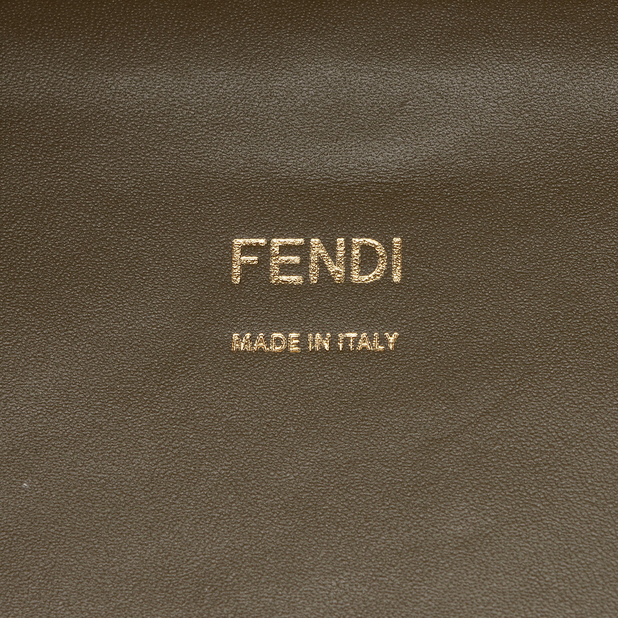 Fendi Leather Sunshine Medium Shopper Tote