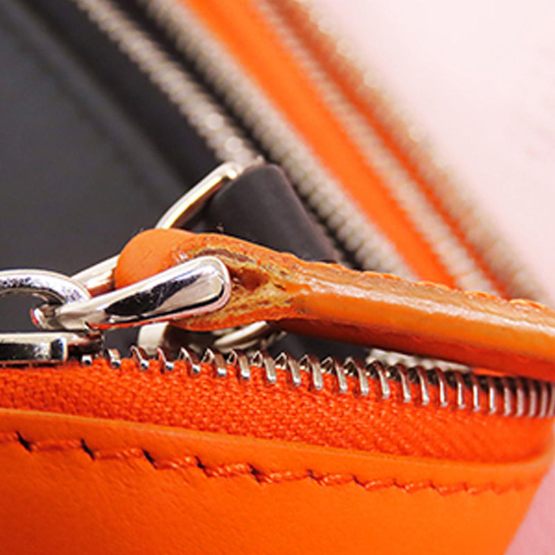 Fendi Leather Triplette Clutch Bag (SHG-sSklWg)