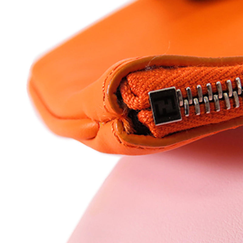 Fendi Leather Triplette Clutch Bag (SHG-sSklWg)