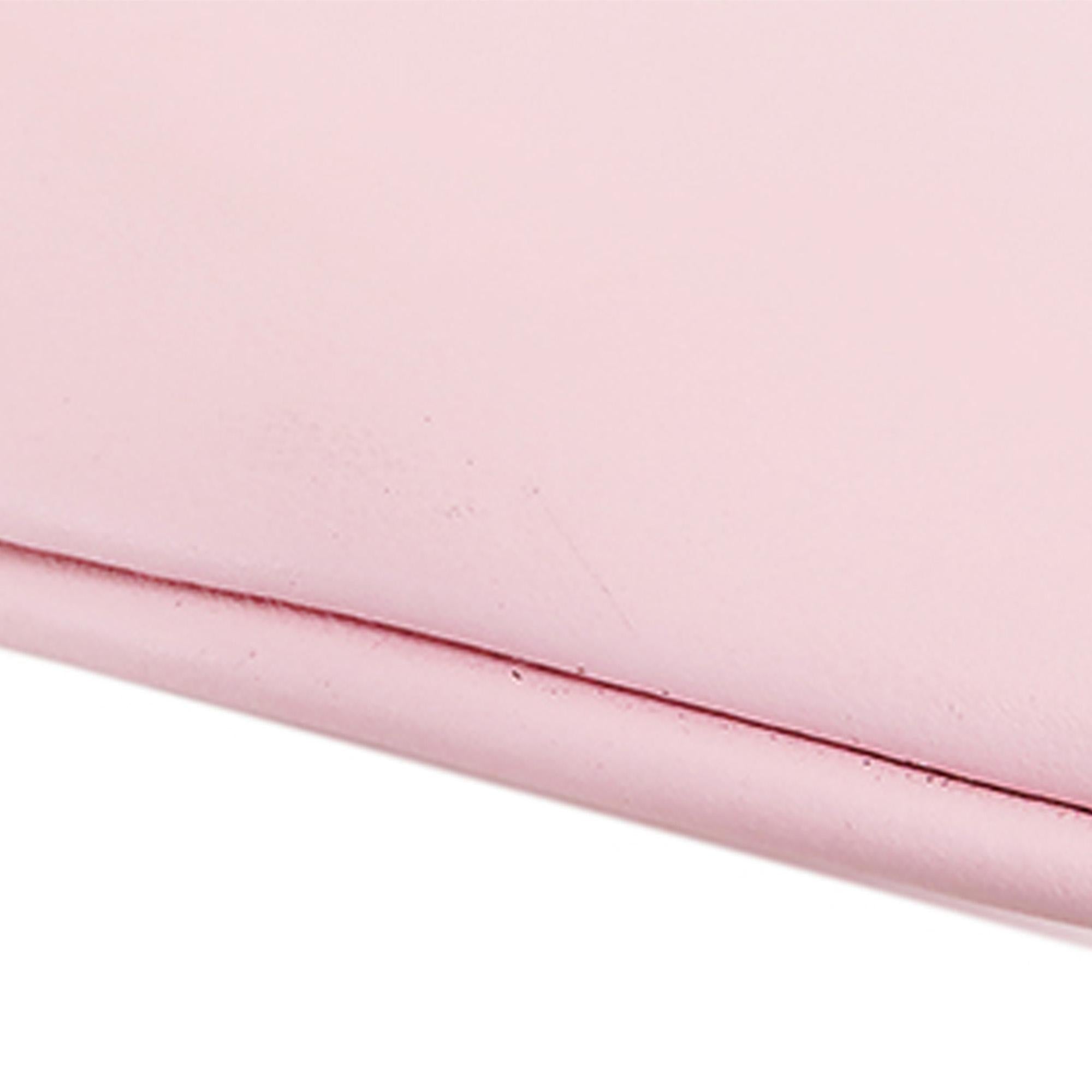 Fendi Leather Triplette Clutch Bag (SHG-sSklWg)