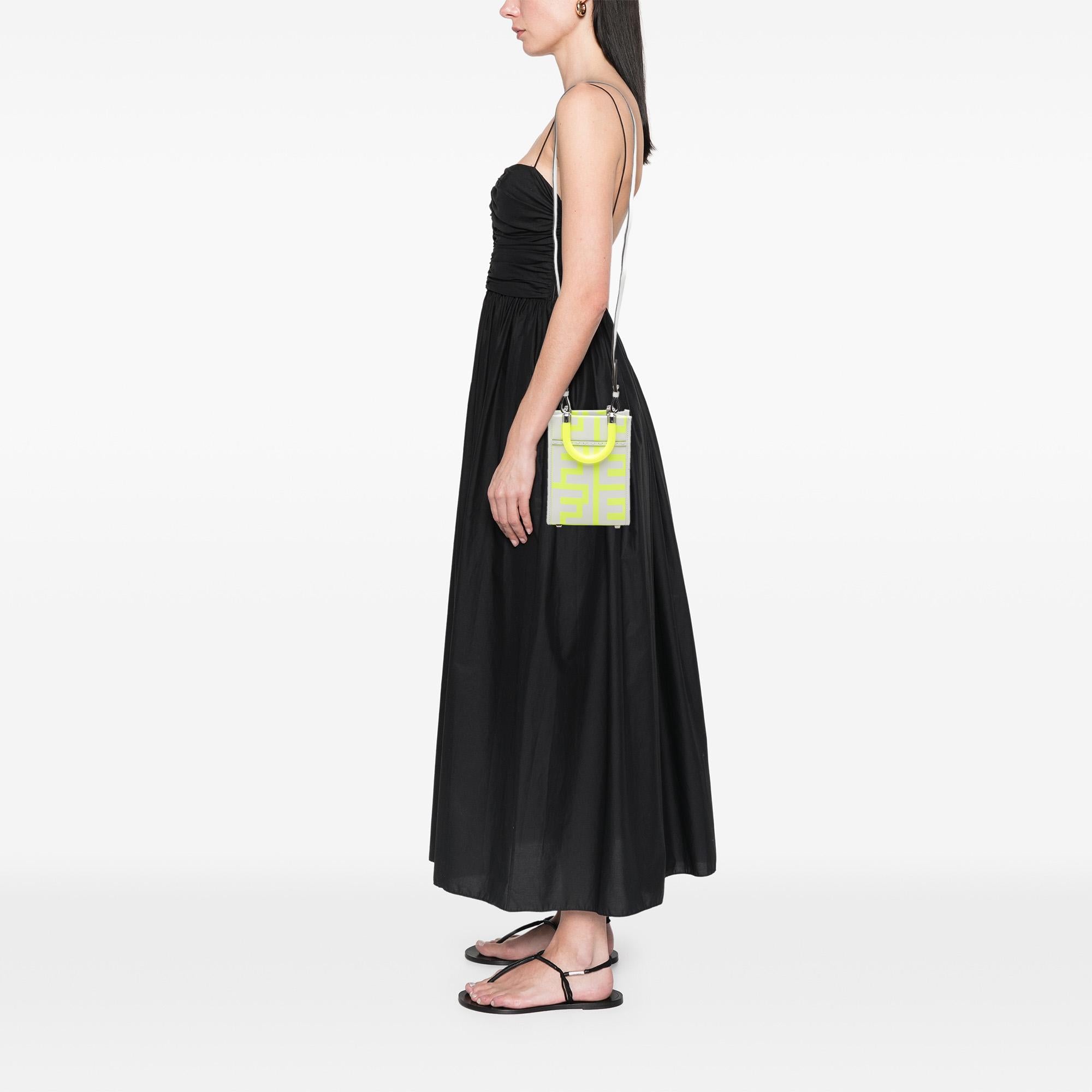 Fendi Marc Jacobs Mini Leather Sunshine Shopper Tote