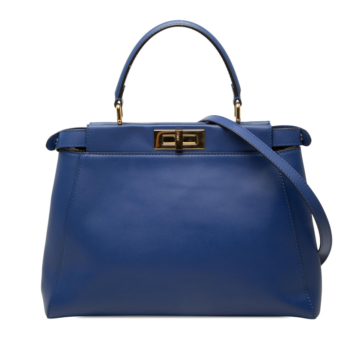 Fendi Medium Calfskin Peekaboo Iconic Satchel