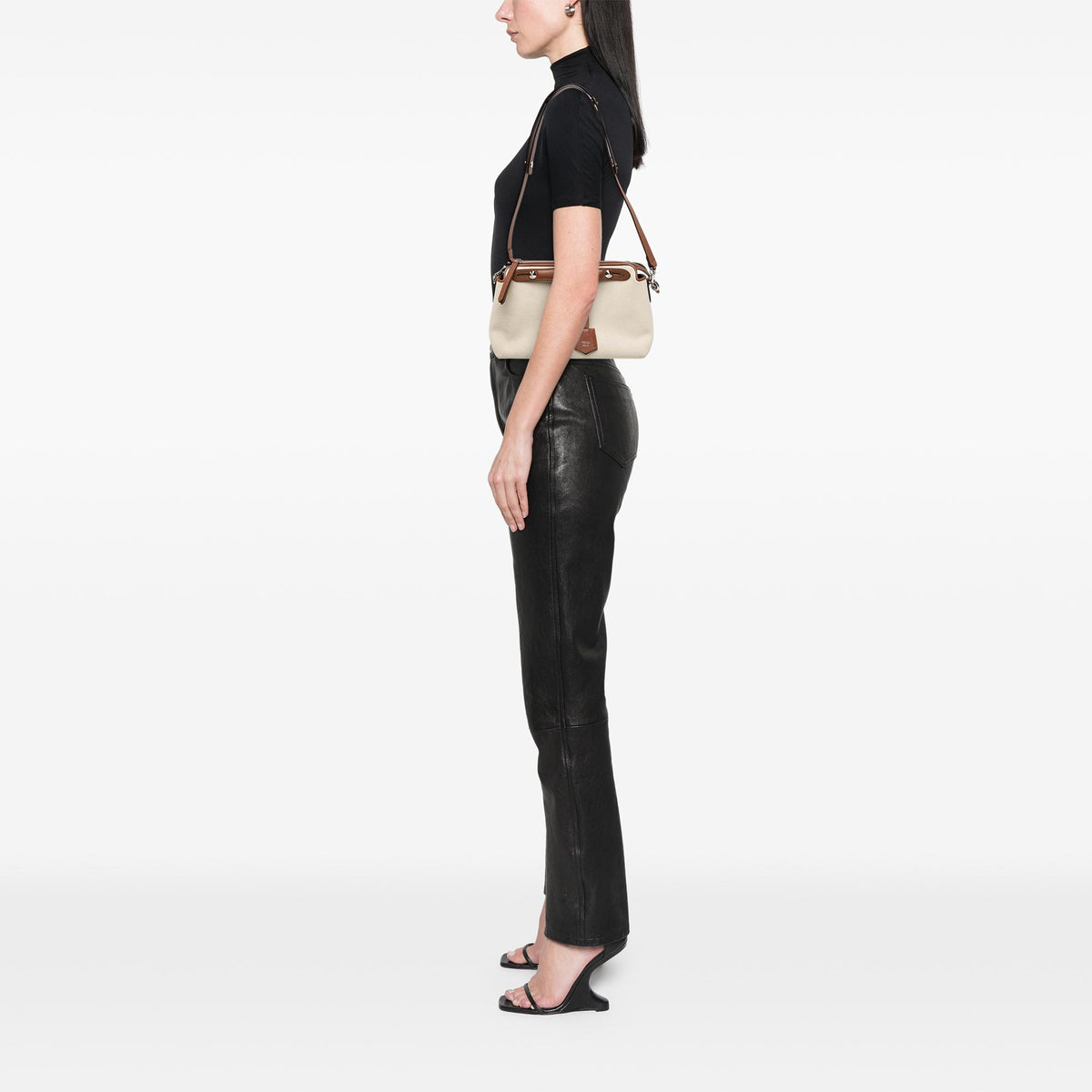 Fendi Medium Canvas By The Way Satchel