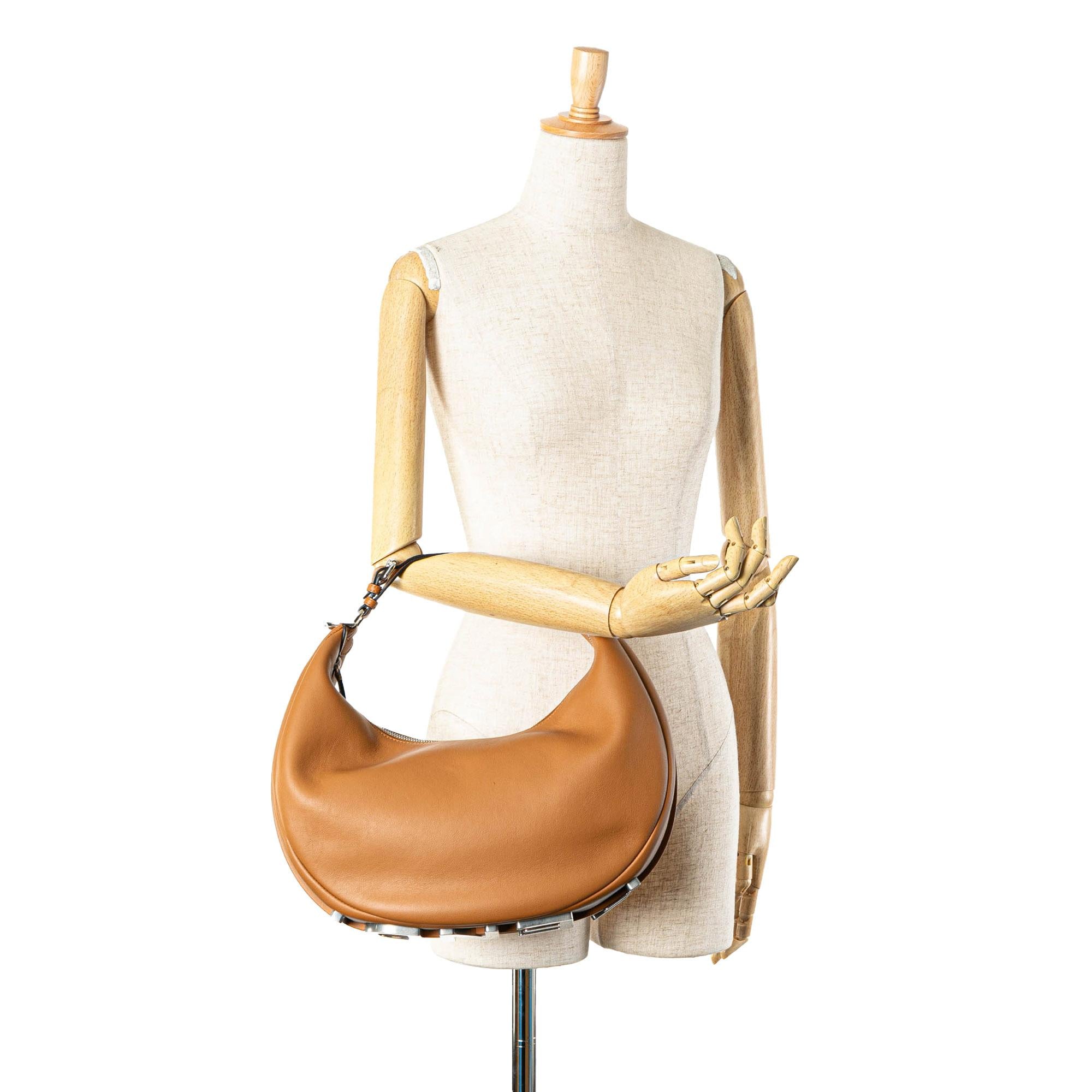 Fendi Medium Leather Fendigraphy Hobo