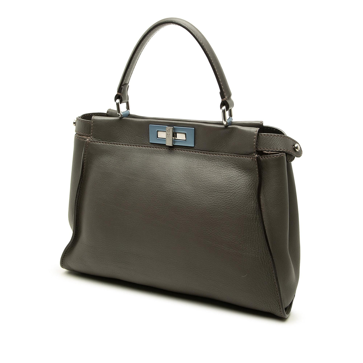Fendi Medium Leather Peekaboo Iconic Satchel