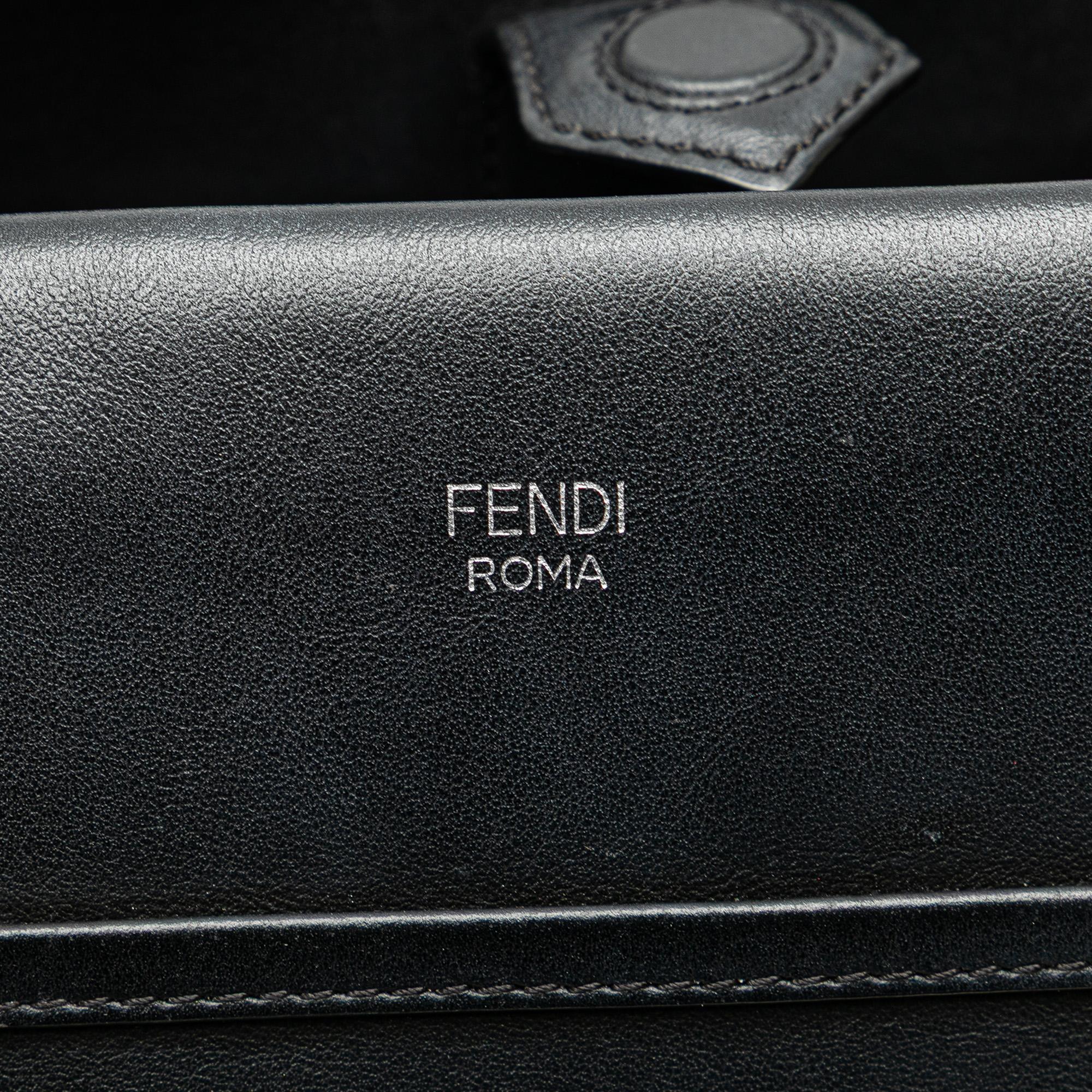 Fendi Medium Leather Runaway Satchel