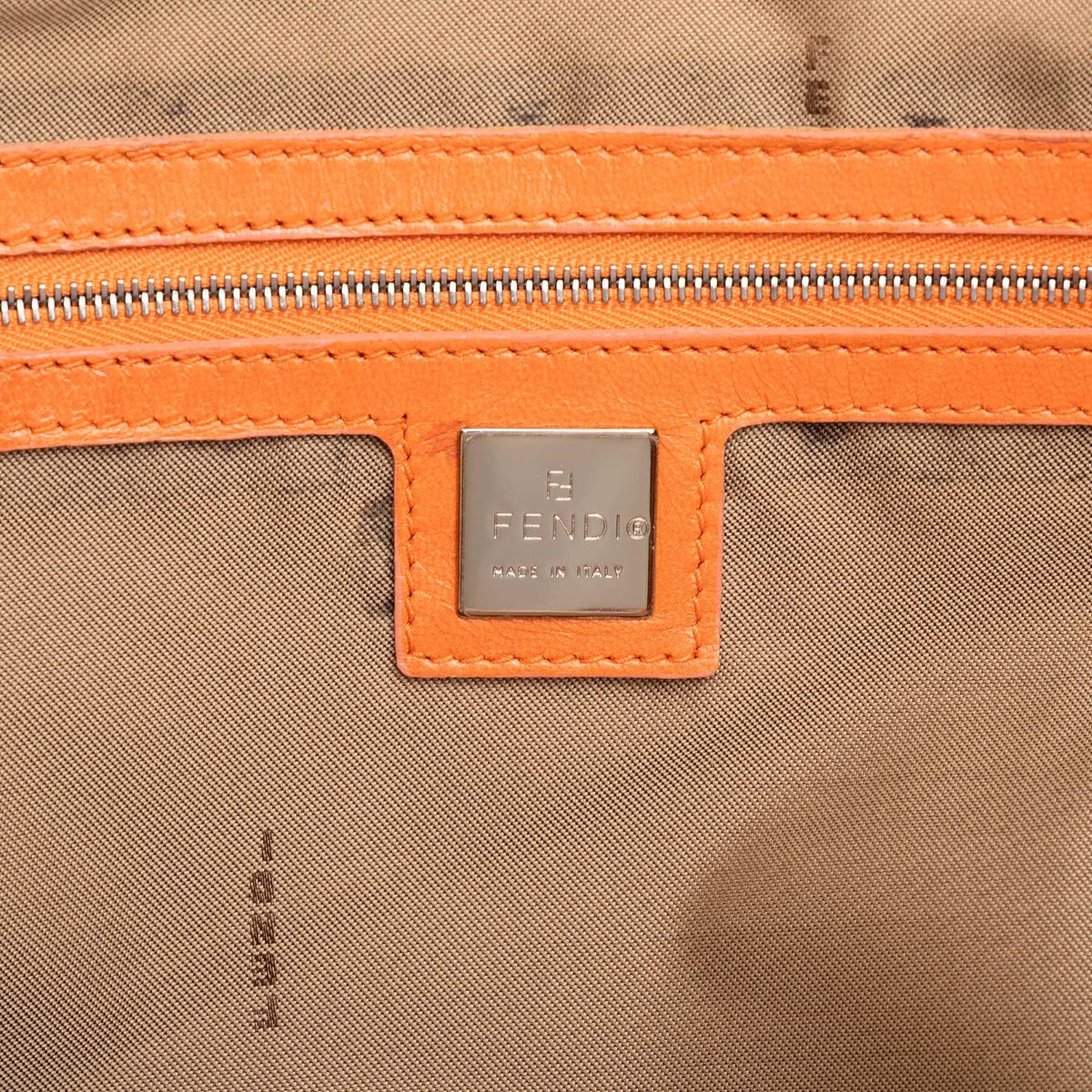 Fendi Medium Raffia Roll Tote