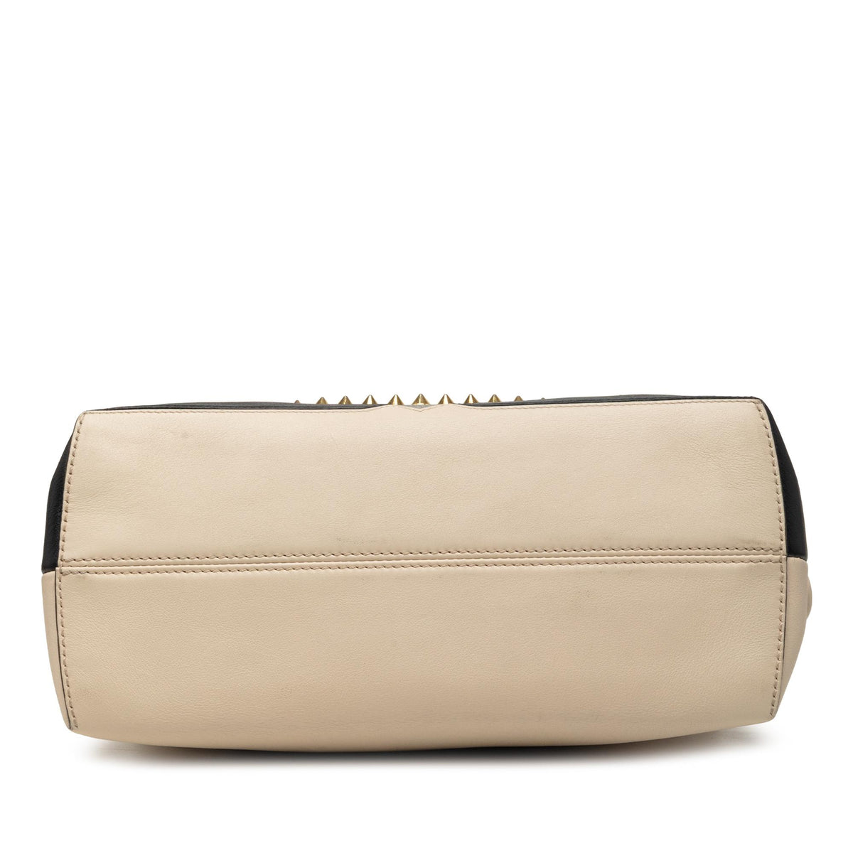 Fendi Medium Studded Leather Monster Eyes By The Way Satchel