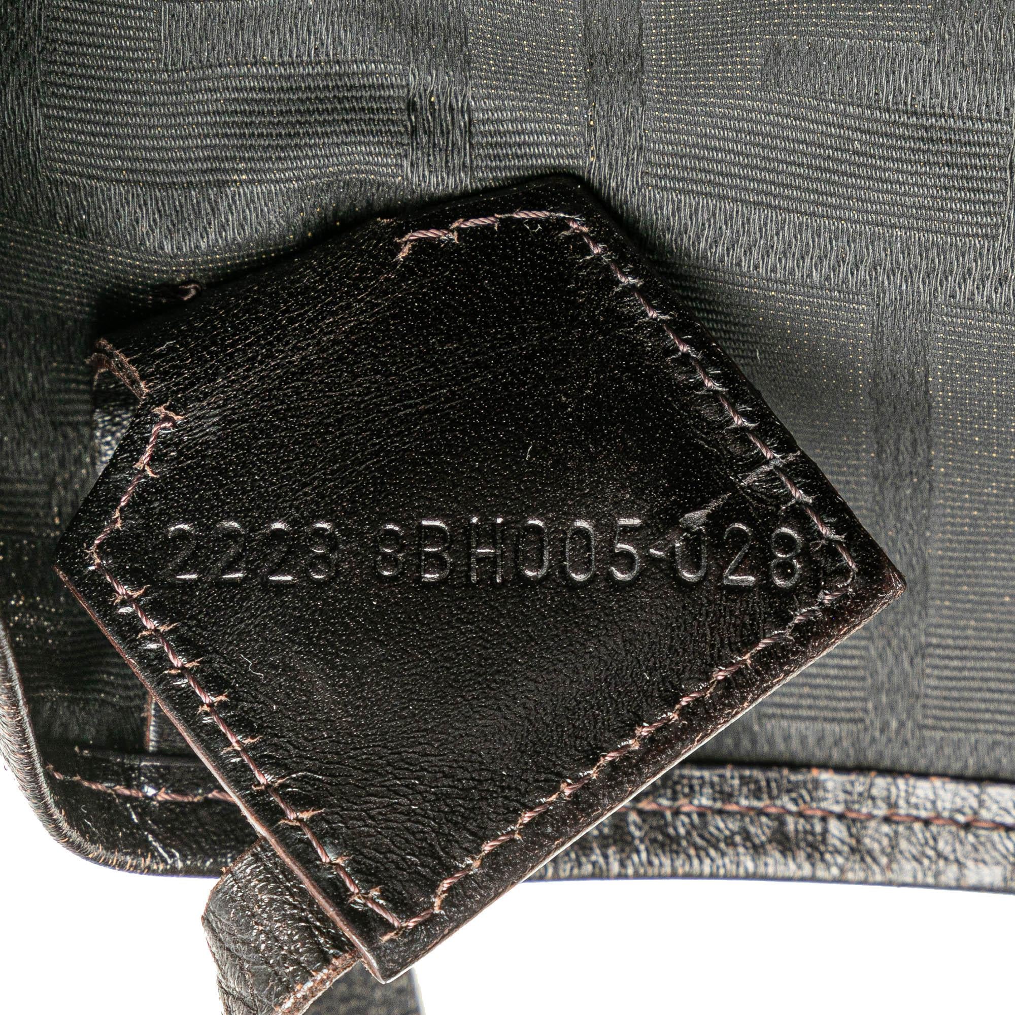 Fendi Medium Zucca Canvas Roll Tote