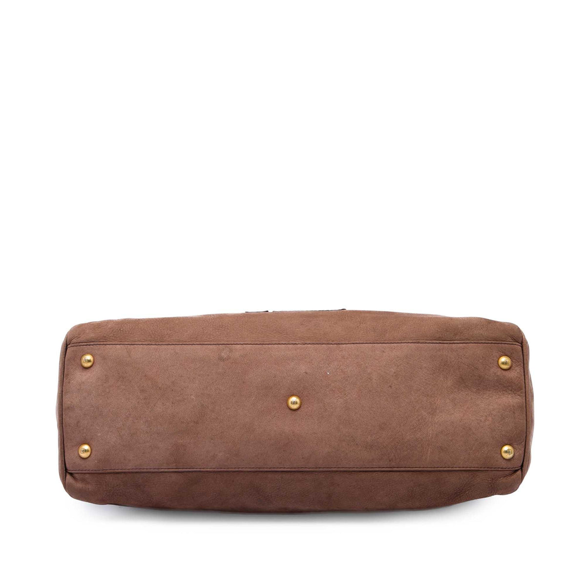 Fendi Medium Zucca Nubuck Etniko Du Jour Handbag